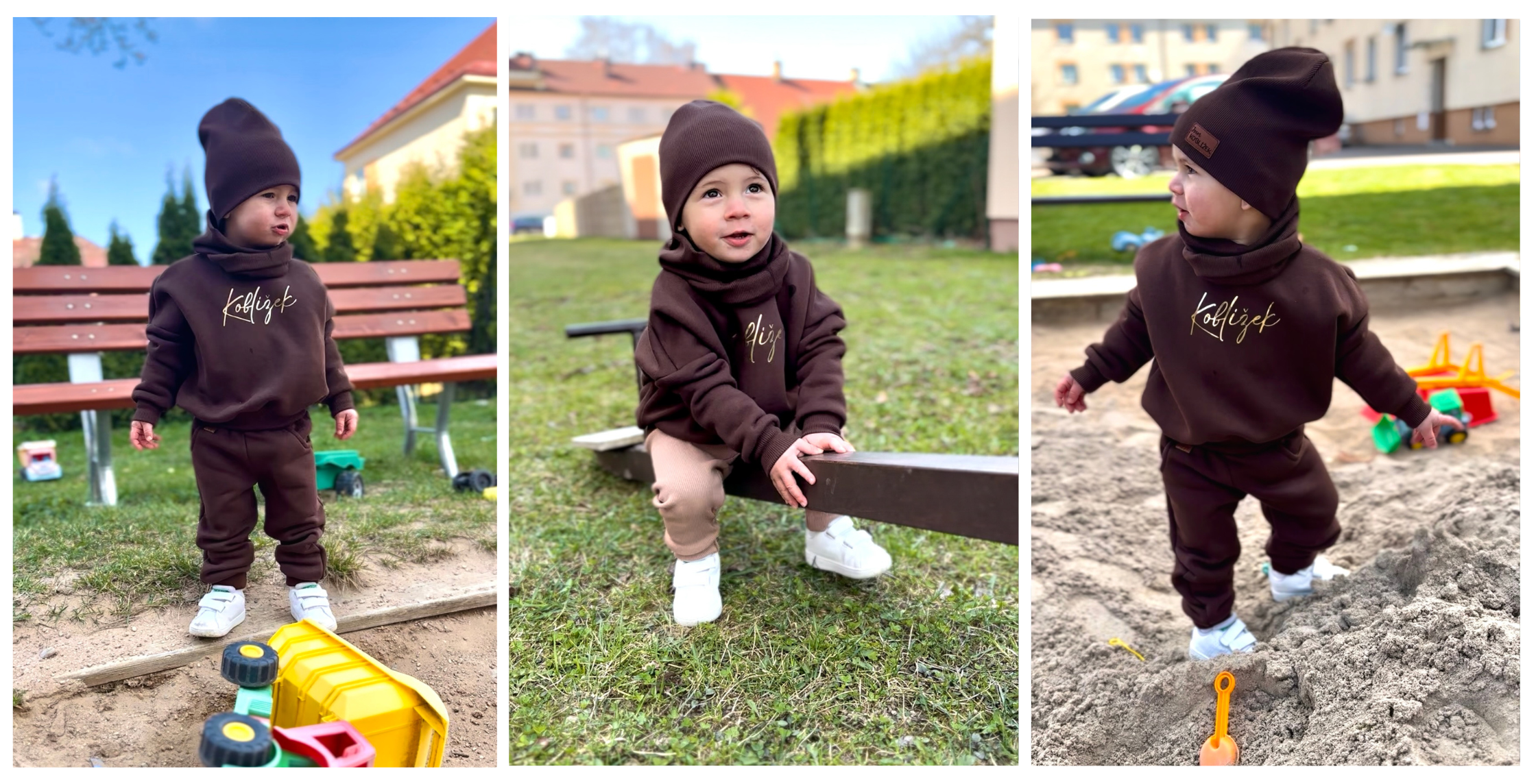 Teplákové soupravy Koblížek