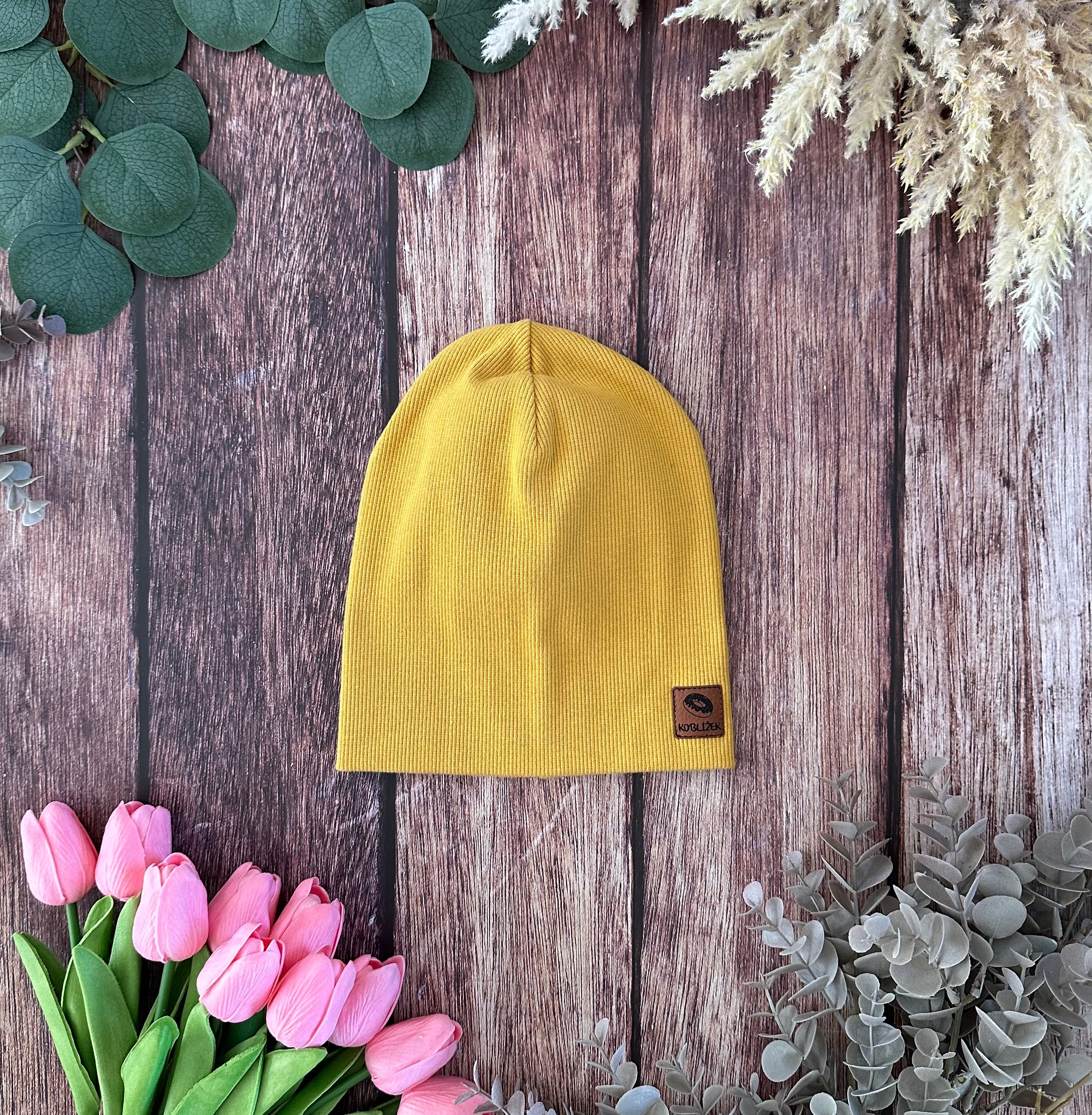 Čepice "Beanie" Horčice Koblížek