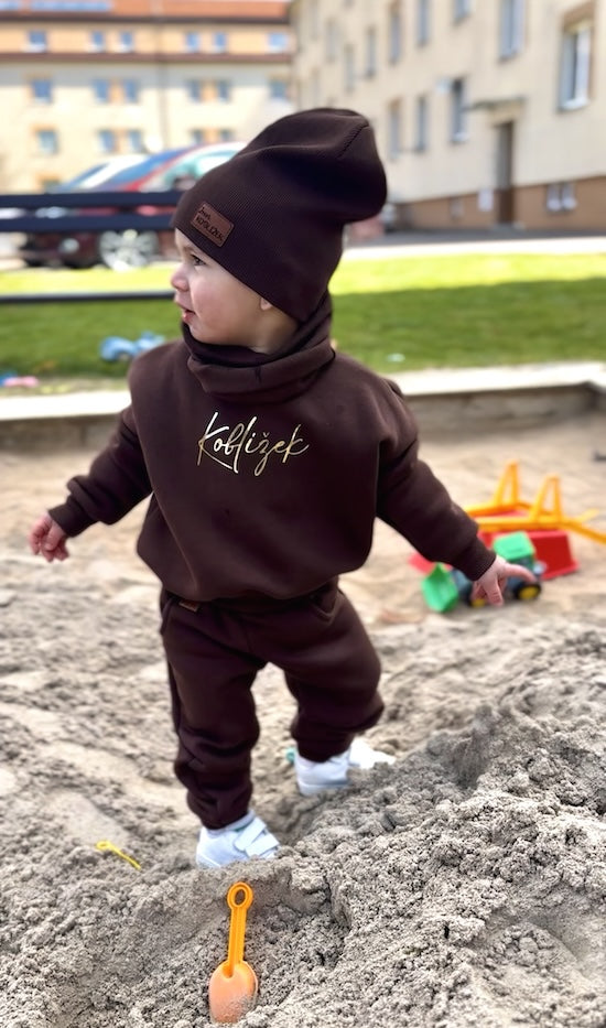 Mikina Fluffy Nutella