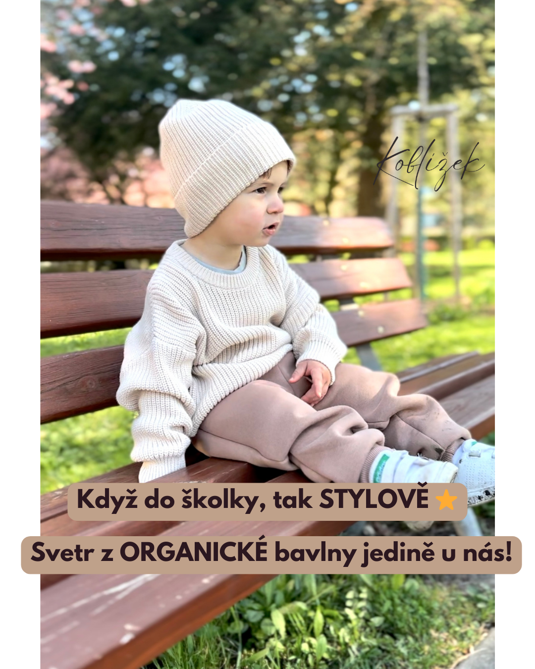 Svetr "Must Have Hipster" Smetana