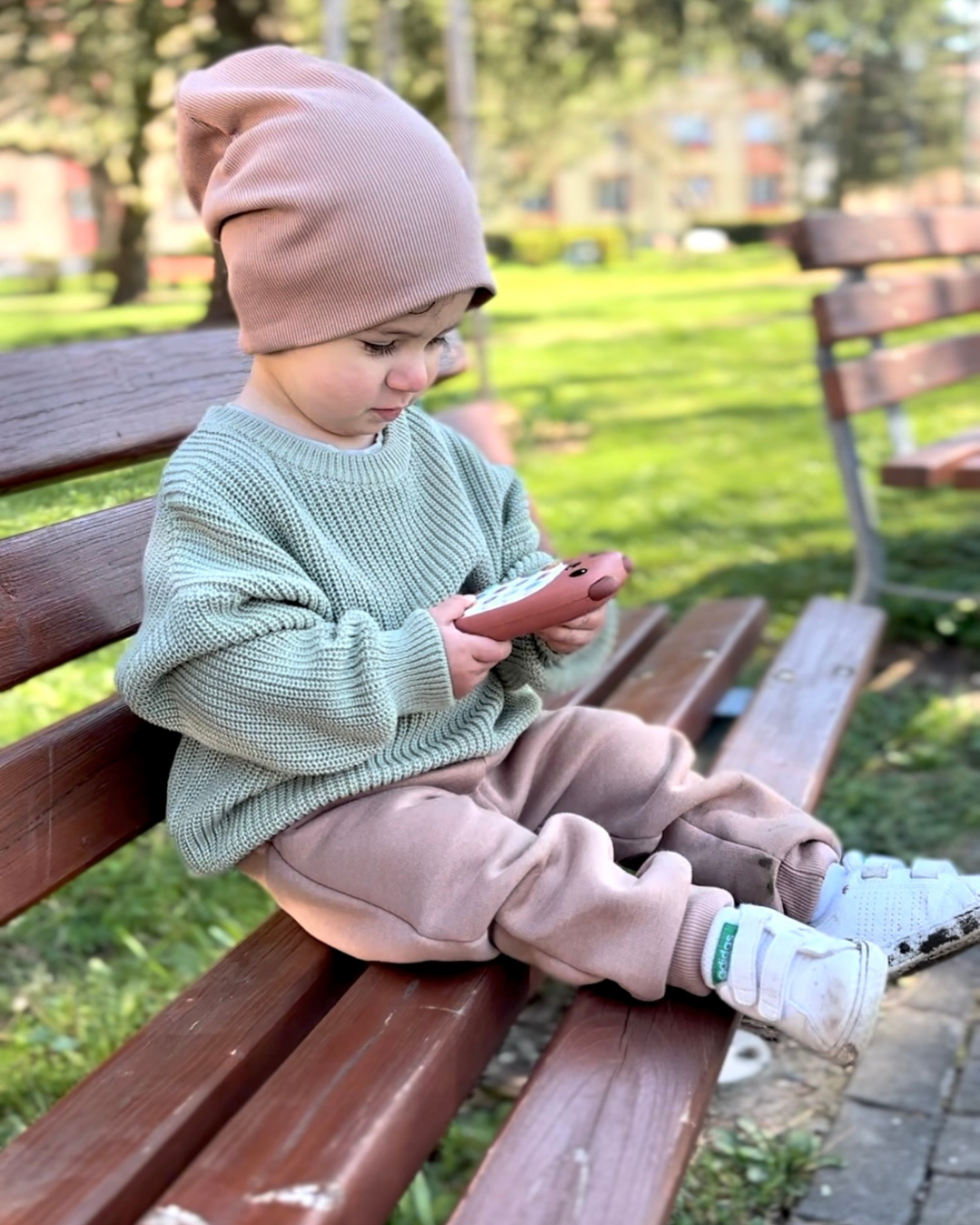 Svetr "Must Have Hipster" Pistácie