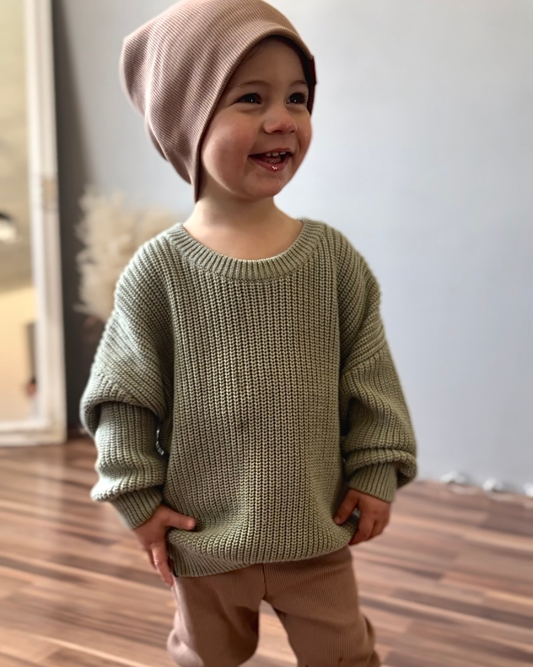 Svetr "Must Have Hipster" Pistácie