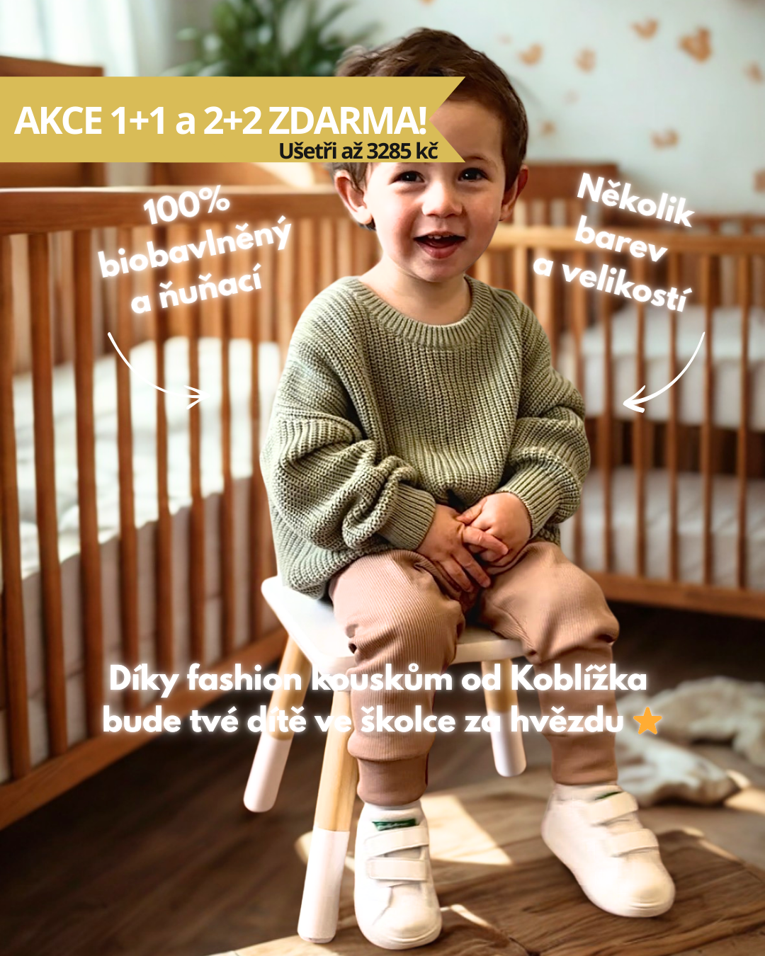 Svetr "Must Have Hipster" Pistácie