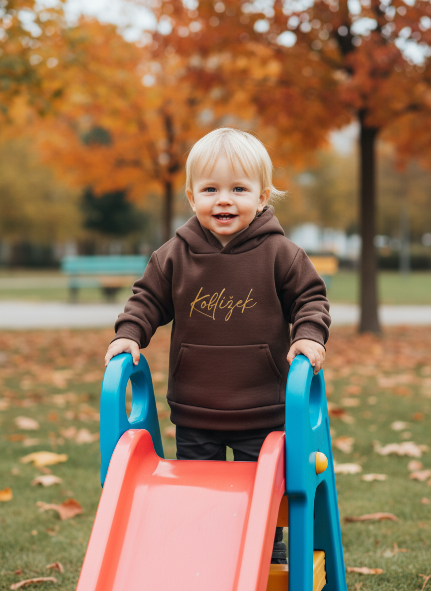 Mikina Longo Čokoláda