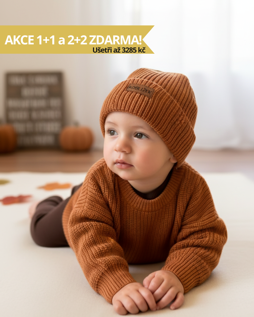 Čepice "Must Have Hipster" Skořice