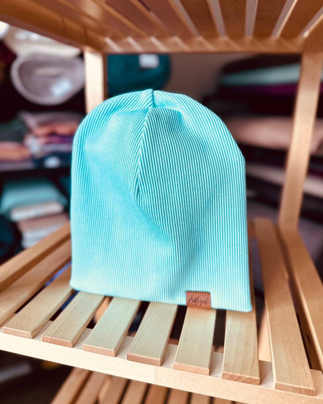 Čepička "Beanie" Azurit