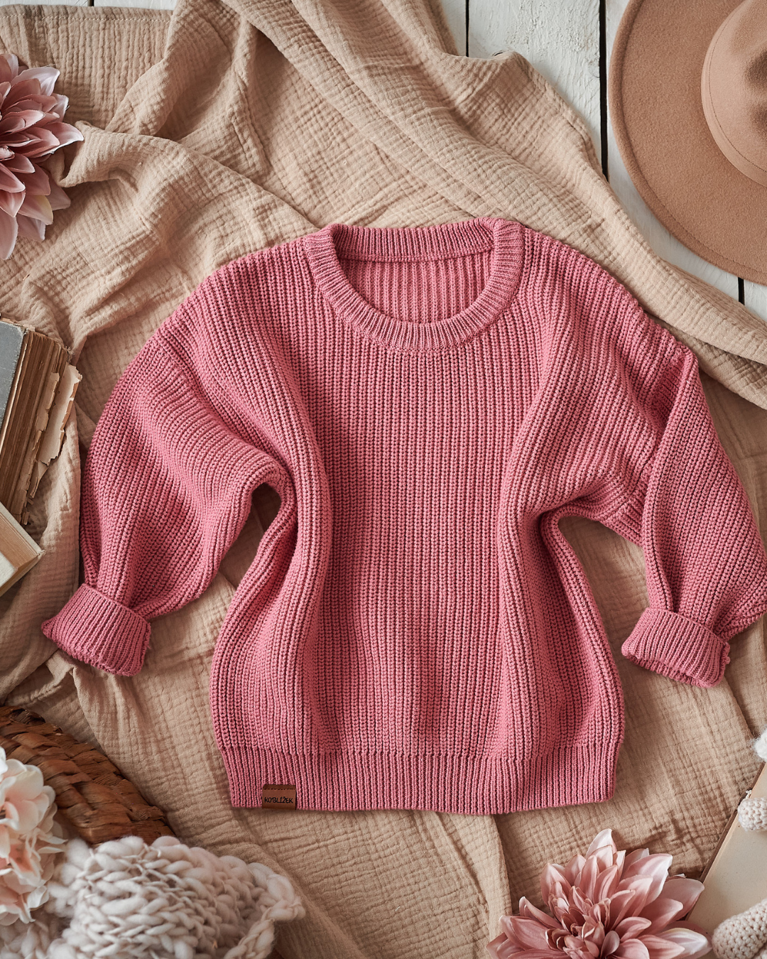 Svetr "Must Have Hipster" Pivoňka