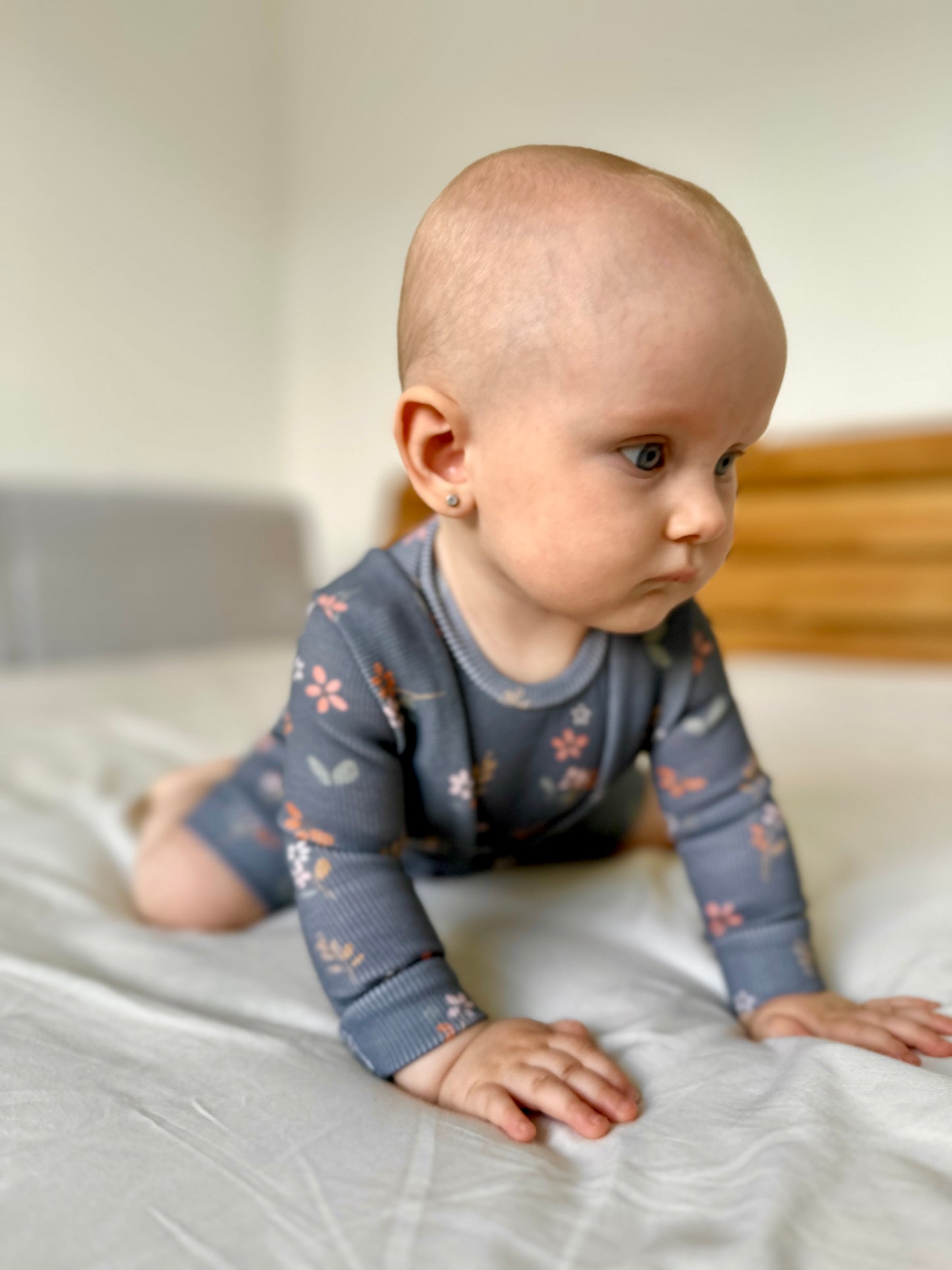 Body s dlouhým rukávem Květiny