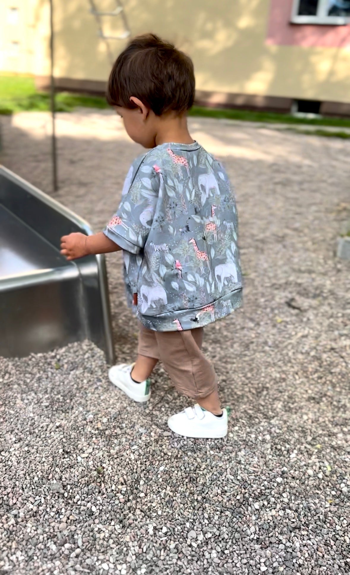 Crop-triko "SummerVibe" Afrika