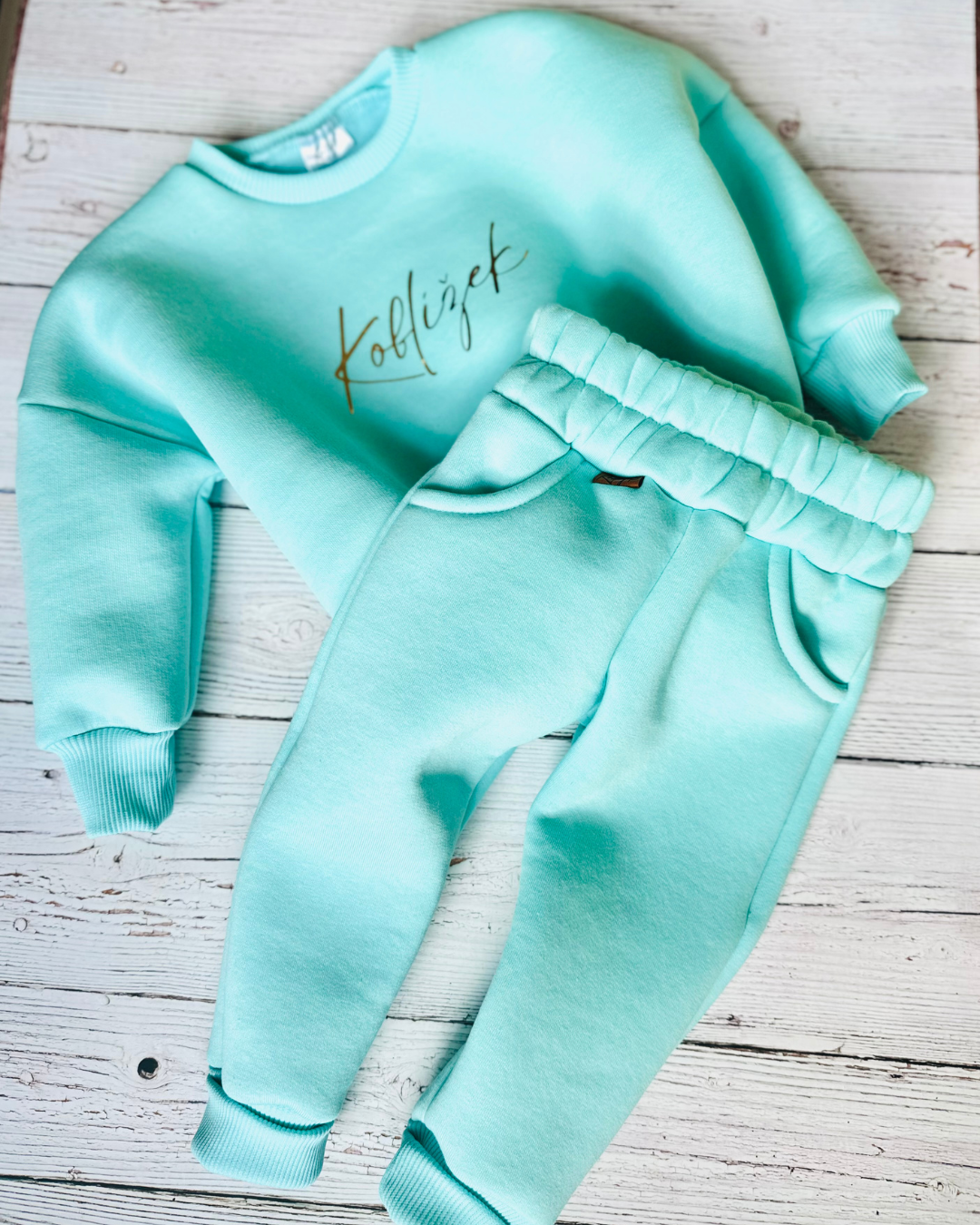 Mikina Fluffy Azurit