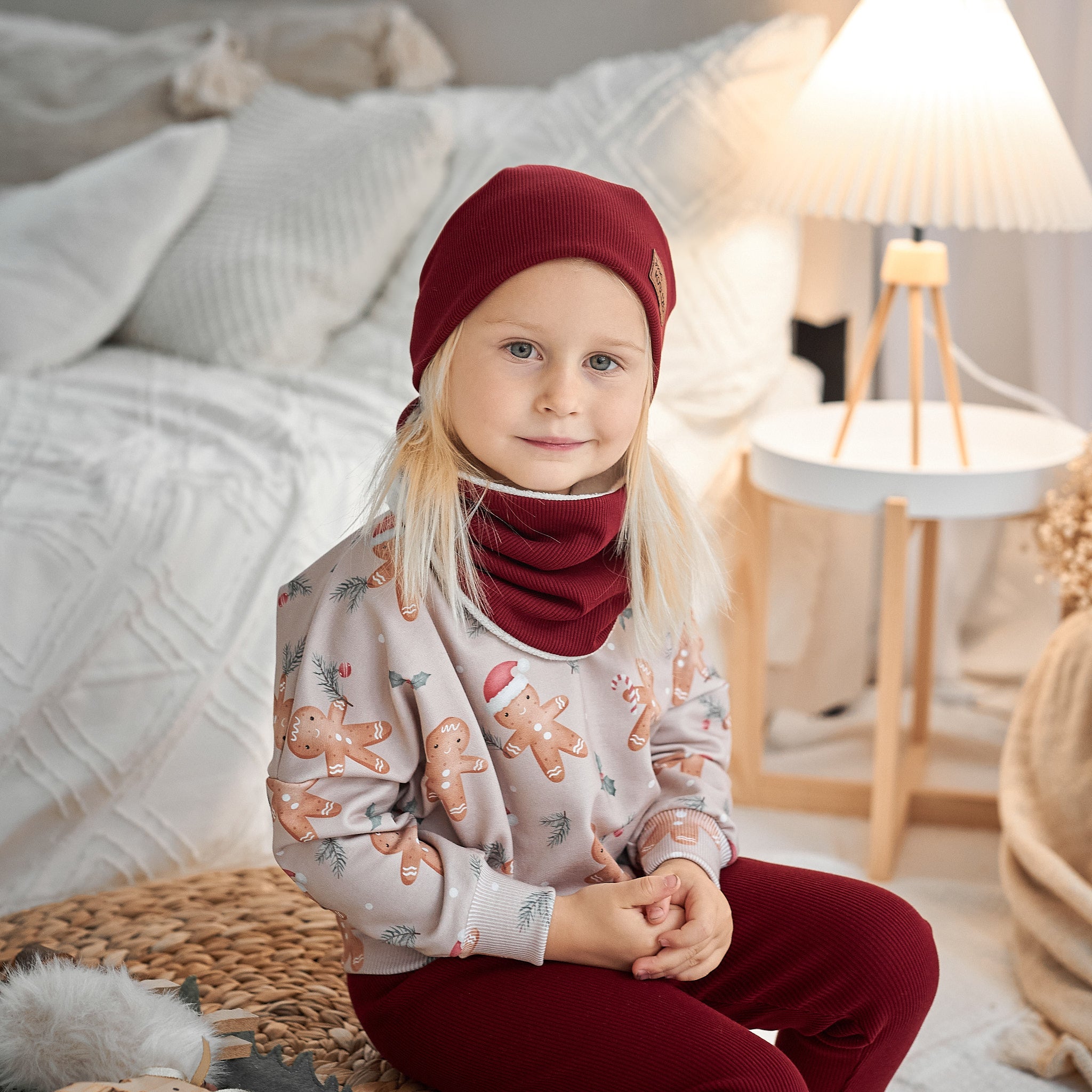 Čepička "Beanie" Burgundy