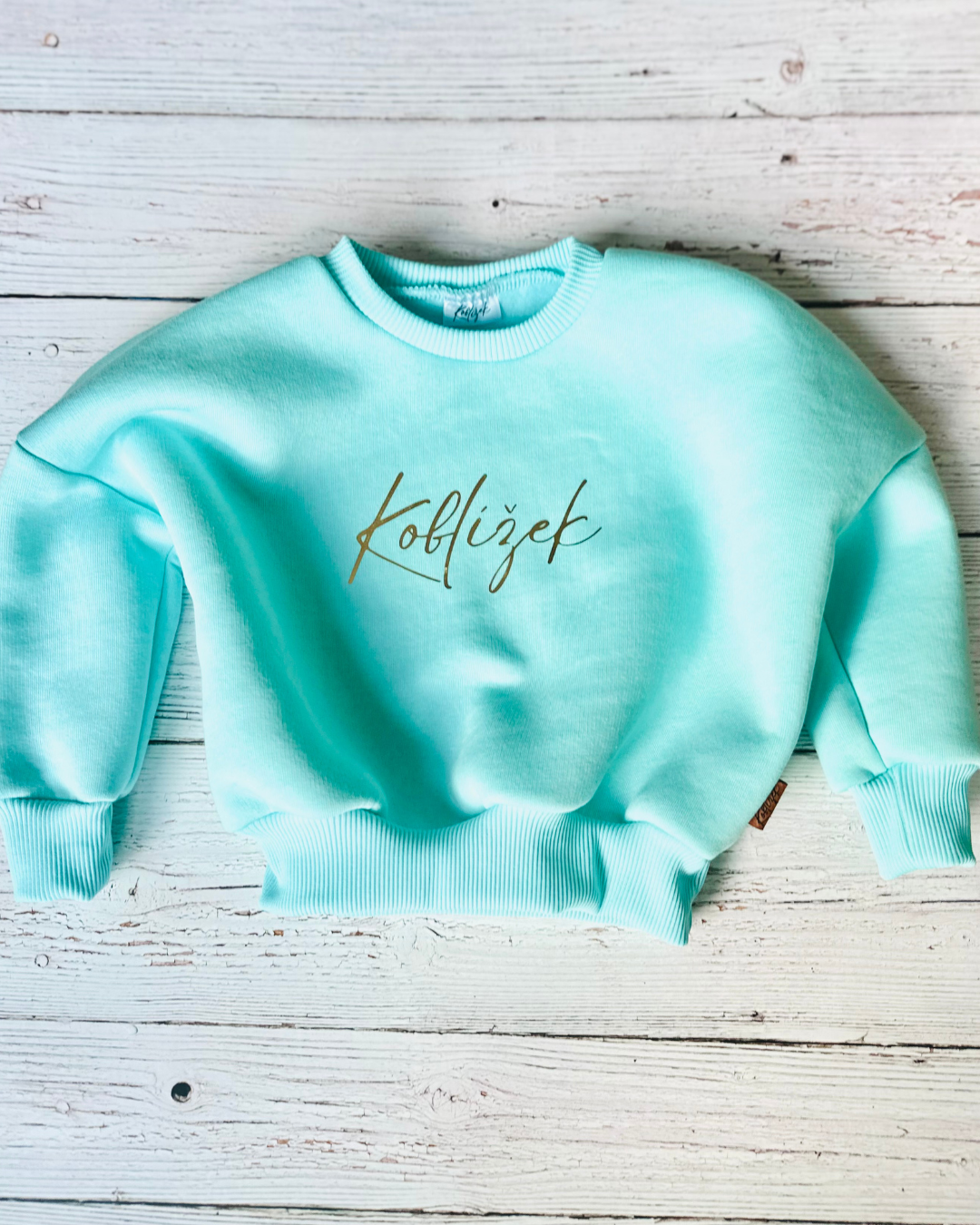 Mikina Fluffy Azurit