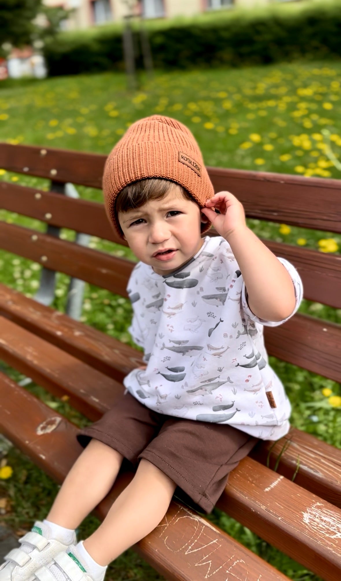 Čepice "Must Have Hipster" Skořice