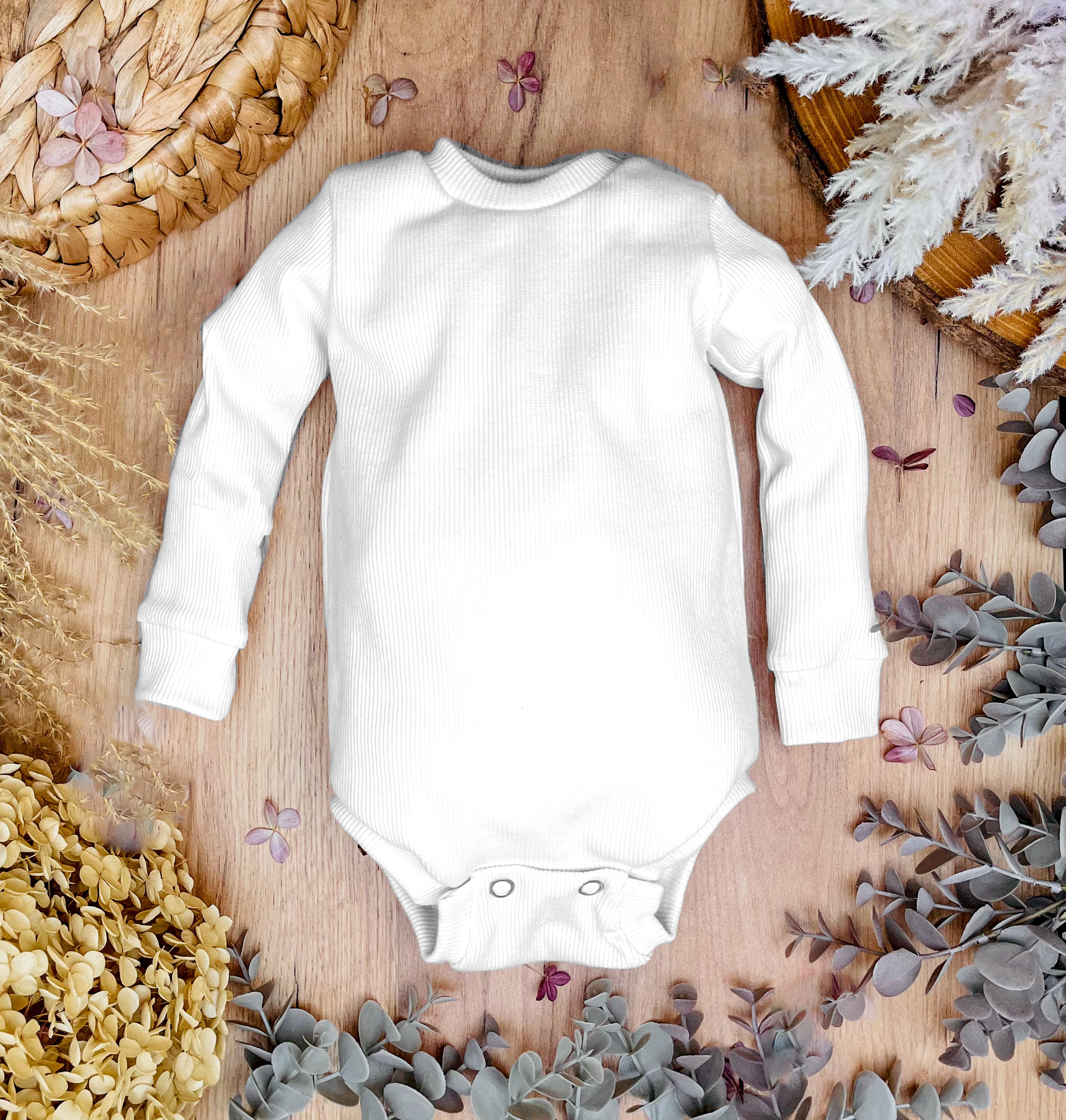 Body s dlouhým rukávem BŮŮů ecru