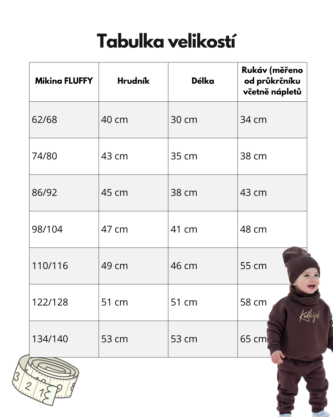 Mikina Fluffy Čokoláda