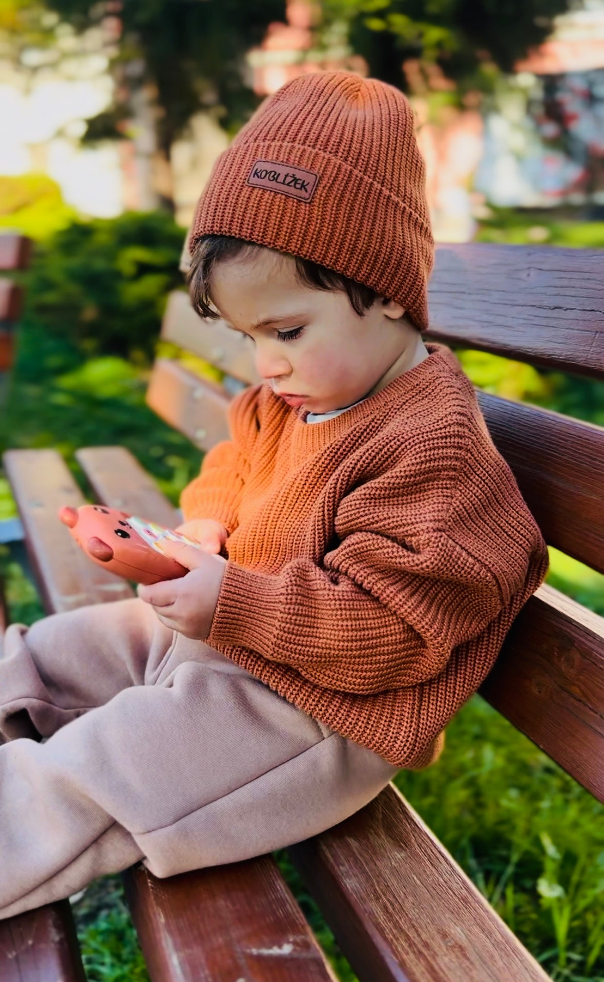 Čepice "Must Have Hipster" Skořice