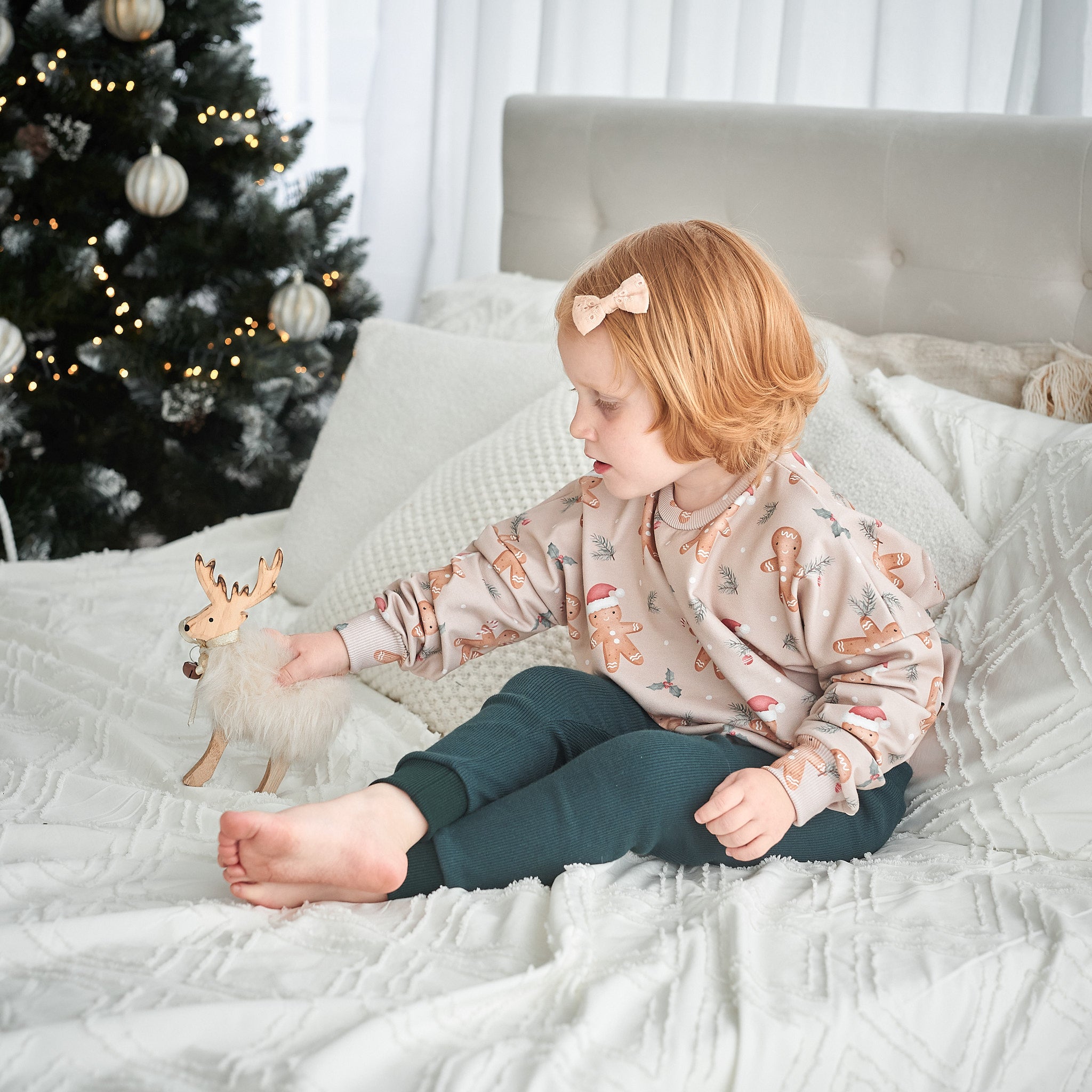 Lehká oversized mikina Perníček