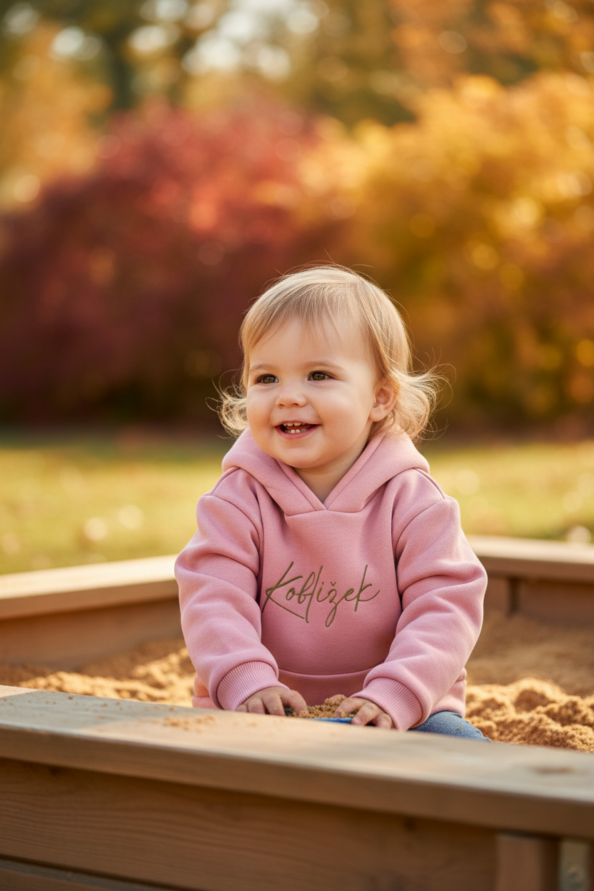 Mikina Longo Pudřenka