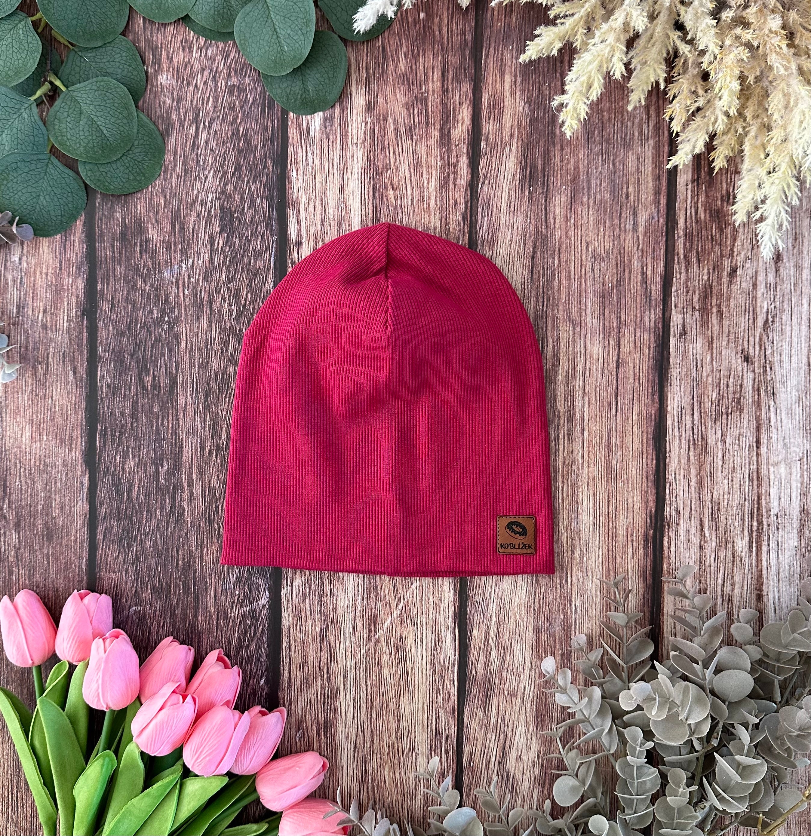 Čepice "Beanie" Malina Koblížek
