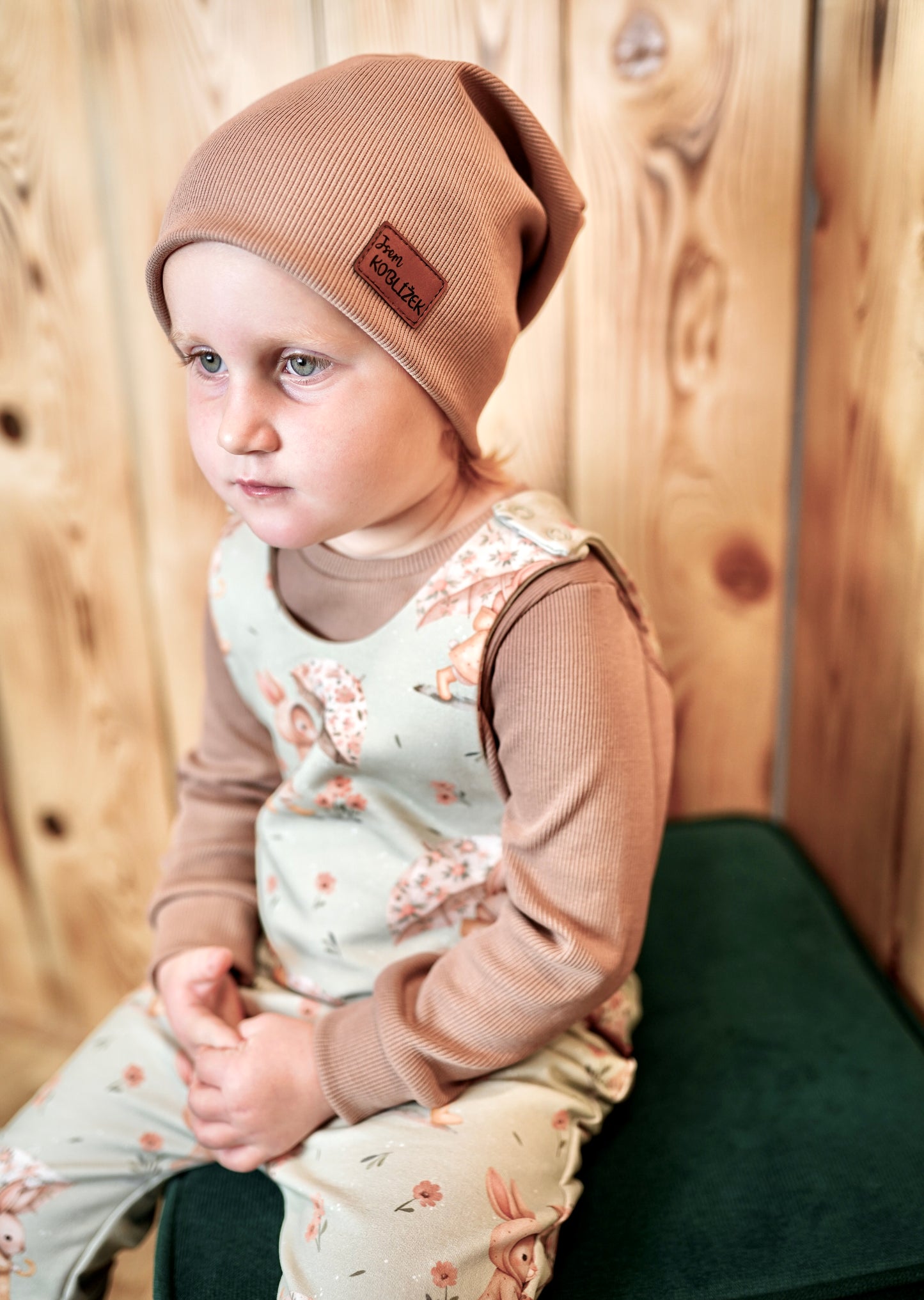 Čepička "Beanie" Králíček v dešti