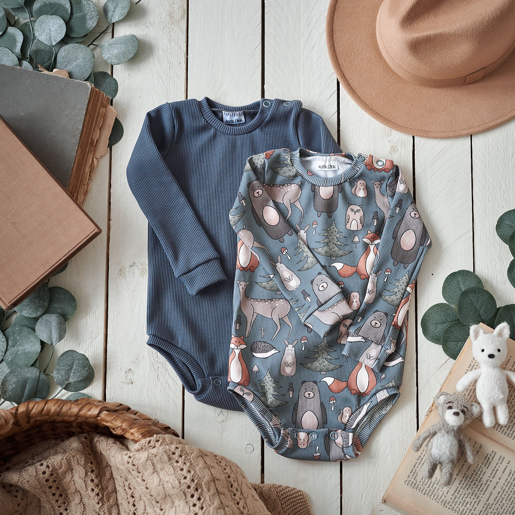 Body s dlouhým rukávem Ocelová