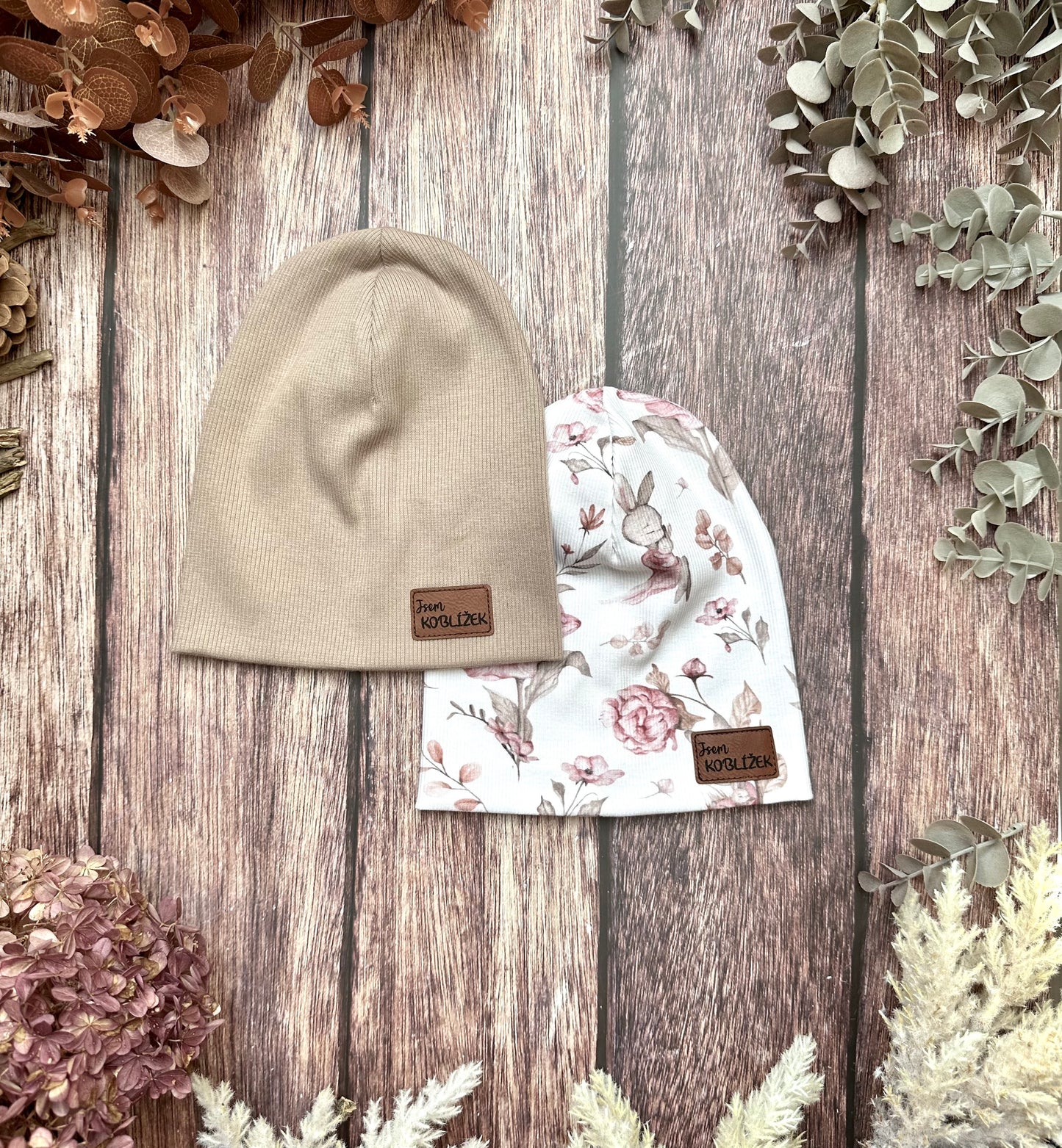 Čepička "Beanie" Zajda Tmavě béžová