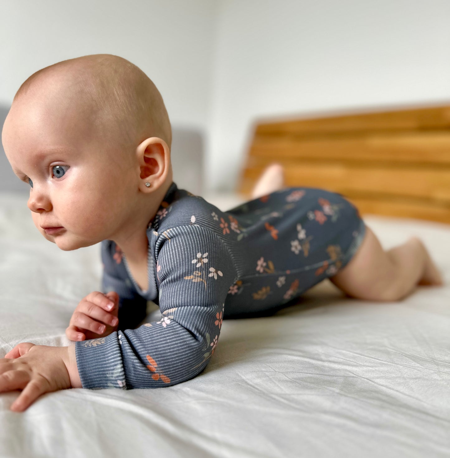 Body s dlouhým rukávem Květiny