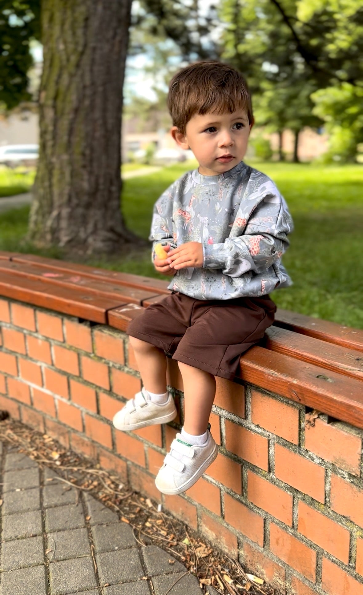 Kraťasy "JustChill" Čokoláda