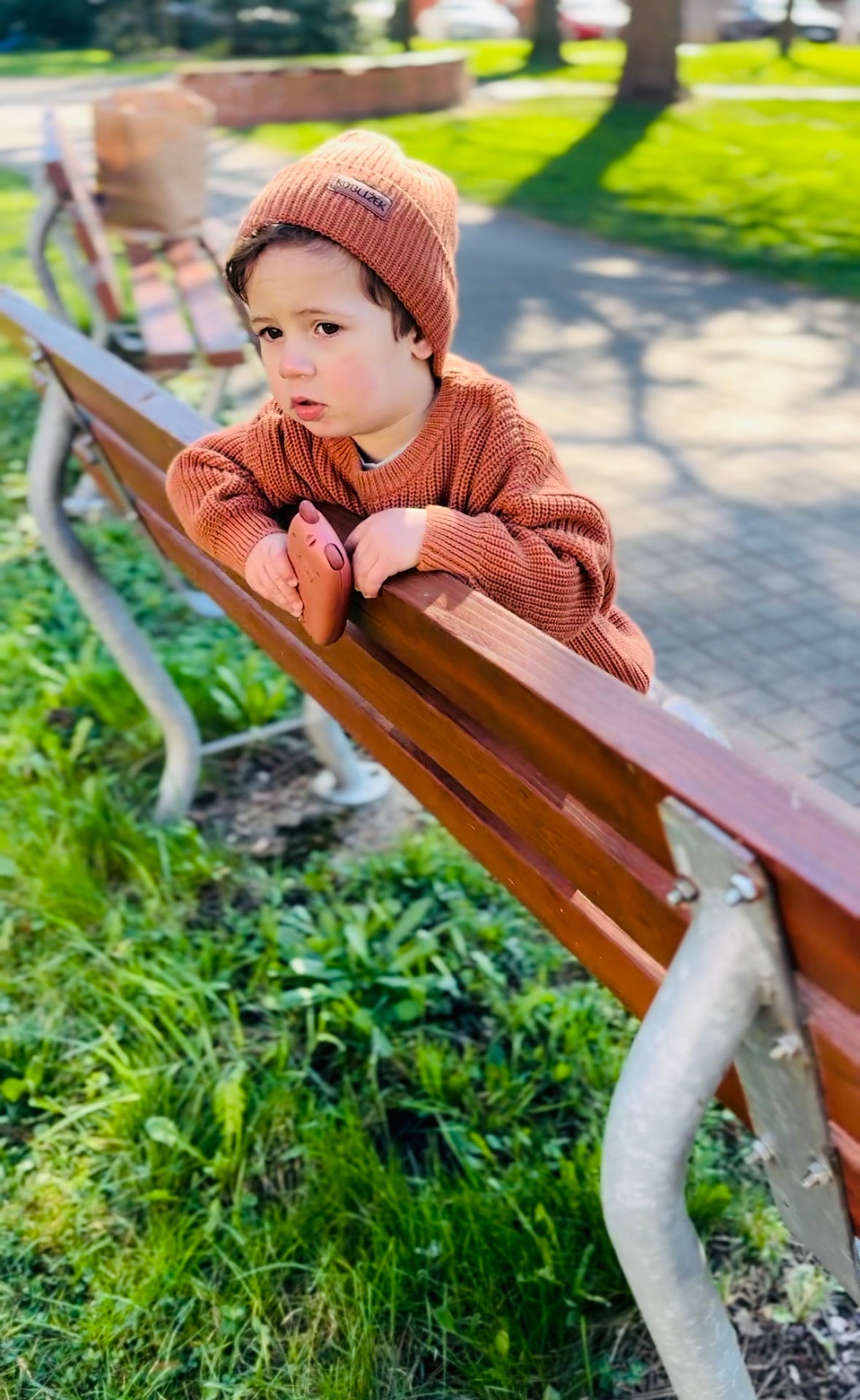 Čepice "Must Have Hipster" Skořice