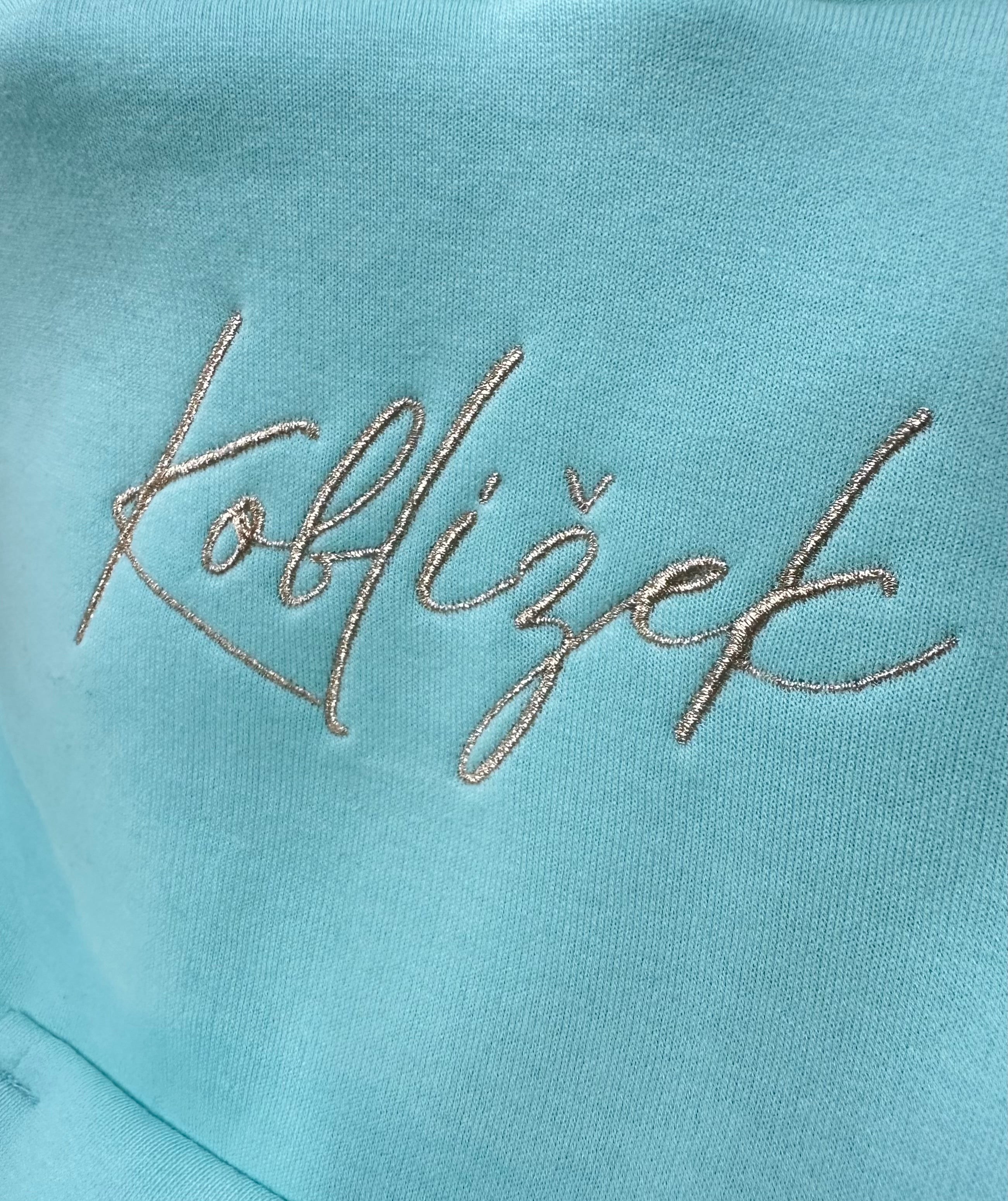 Mikina Fluffy Azurit