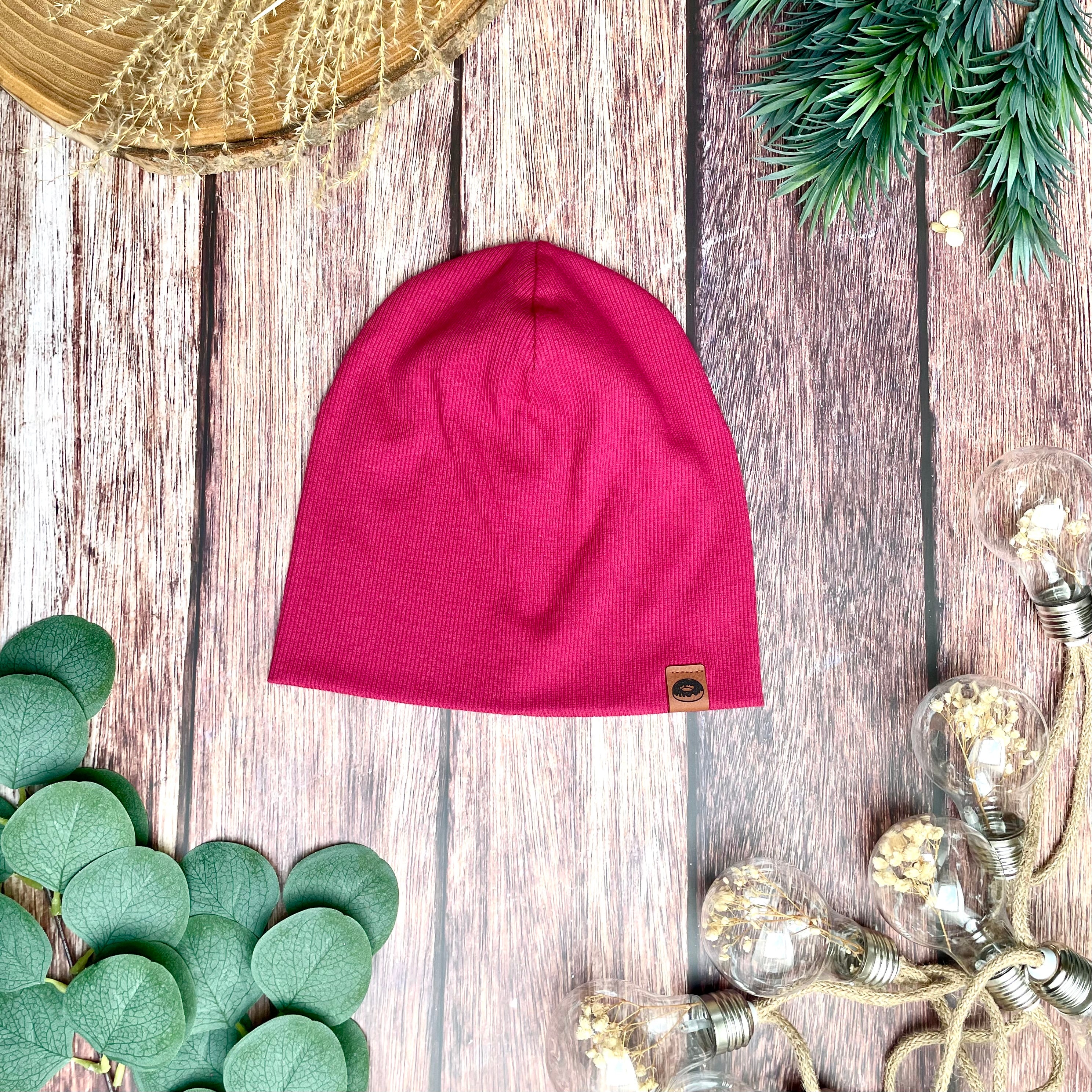 Čepice "Beanie" Malina Jsem koblížek