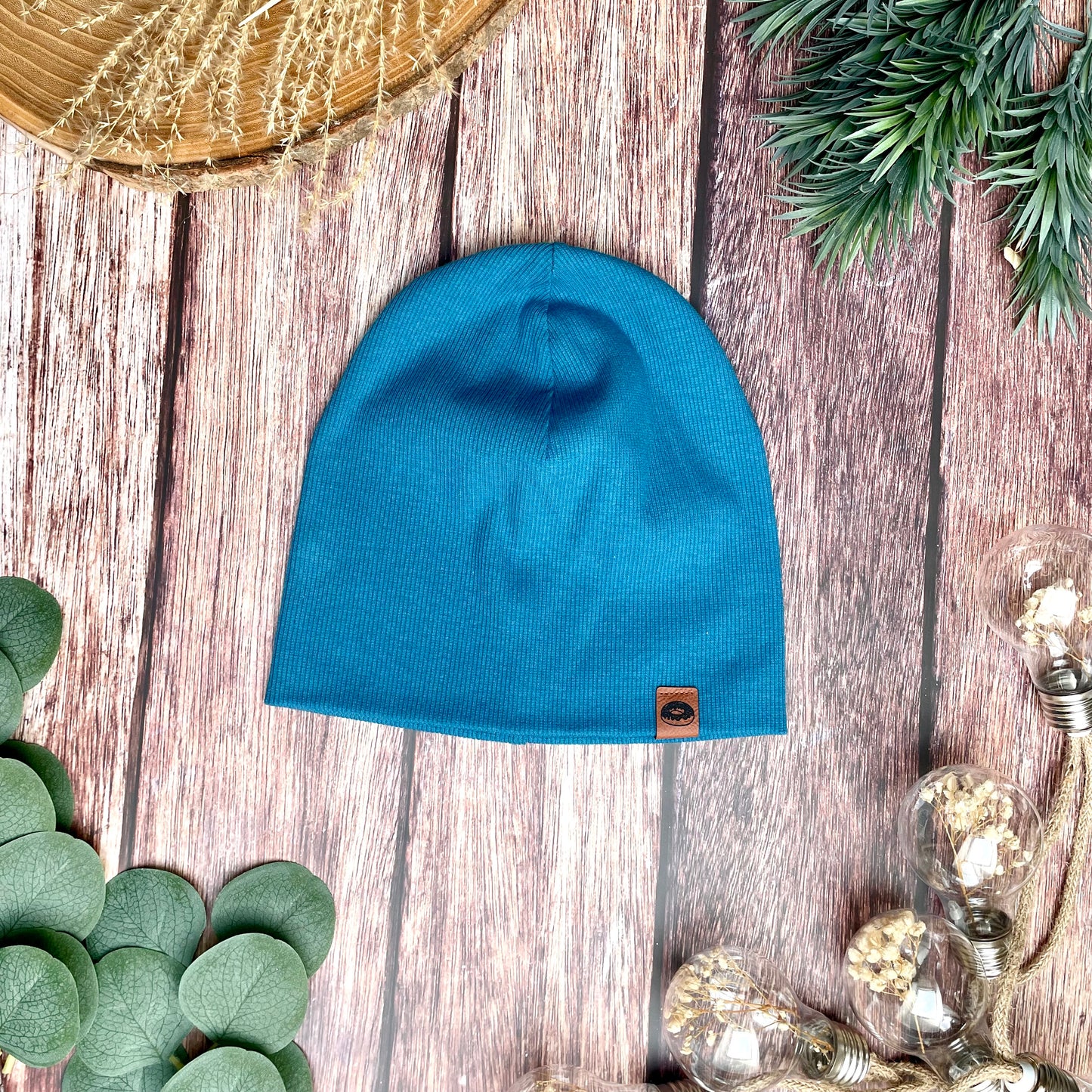 Čepice "Beanie" Tyrkysová