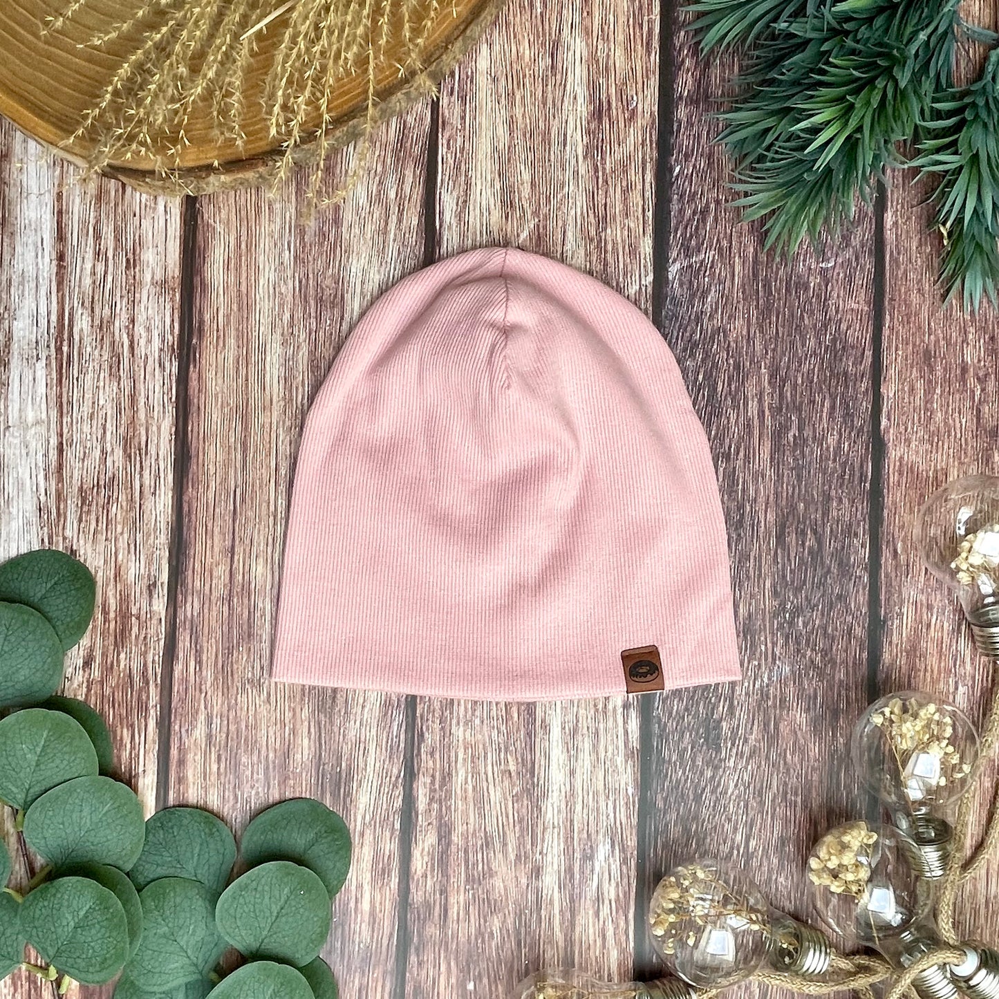 Čepice "Beanie" Baby Pink