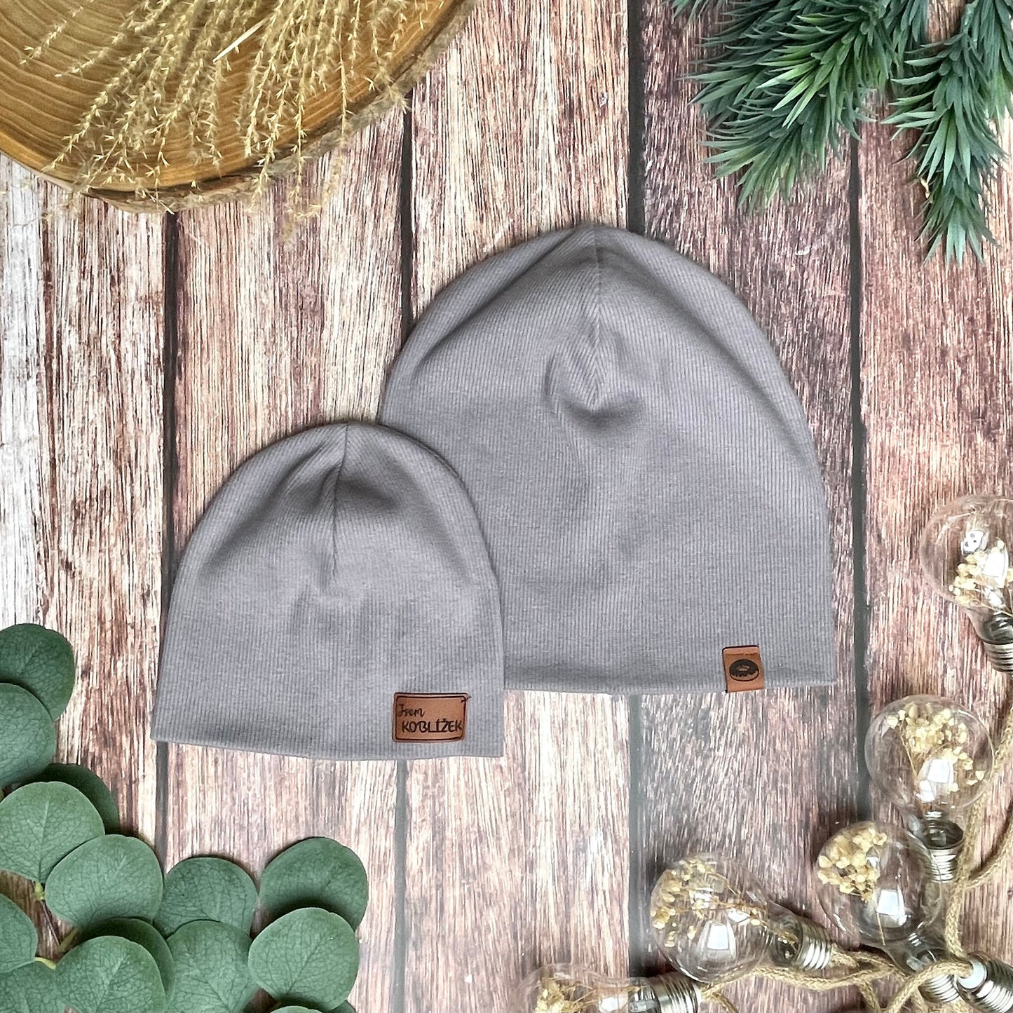 Čepice "Beanie" Šedá