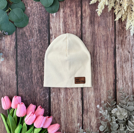 Čepice "Beanie" Vanilka