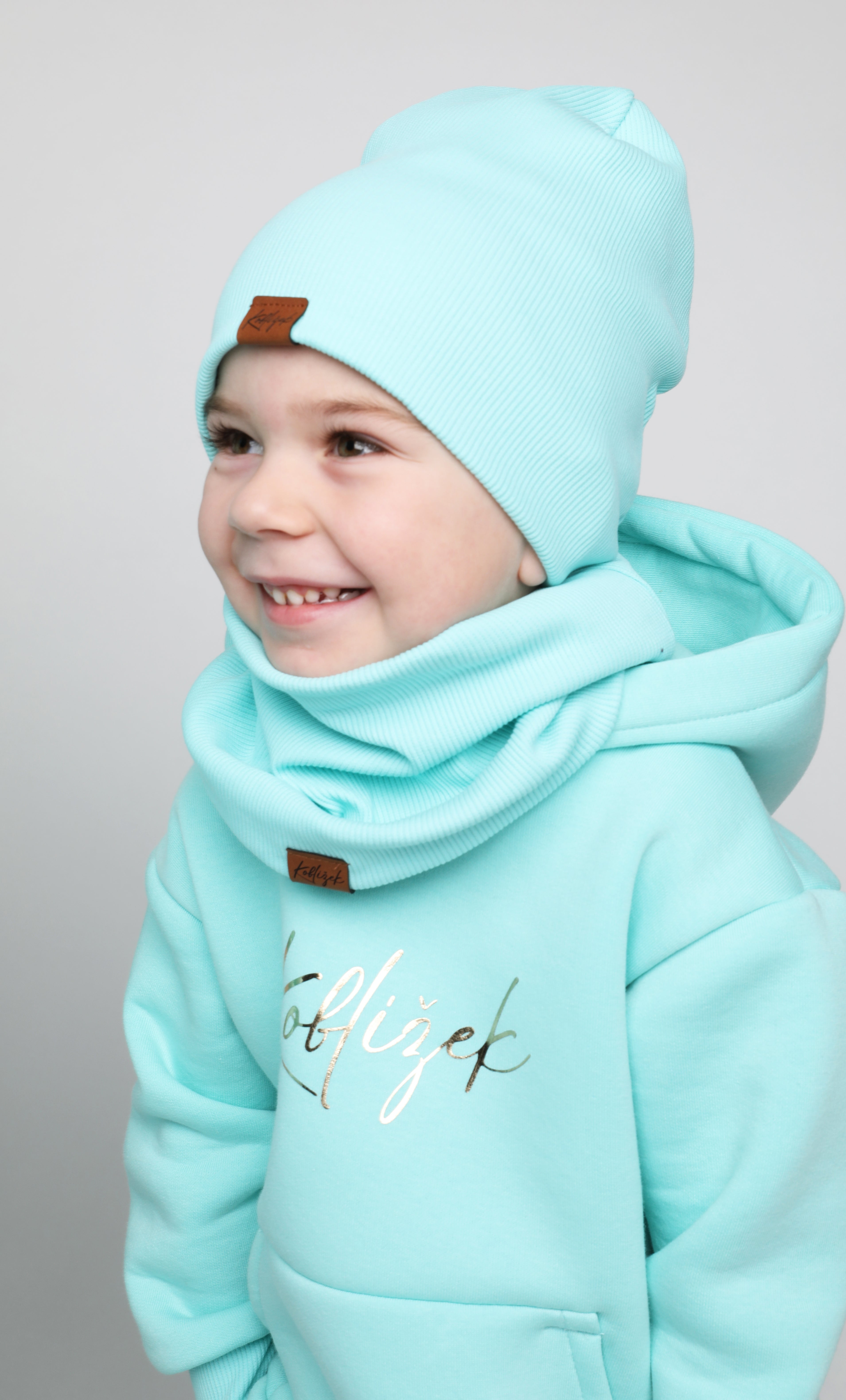 Čepička "Beanie" Azurit