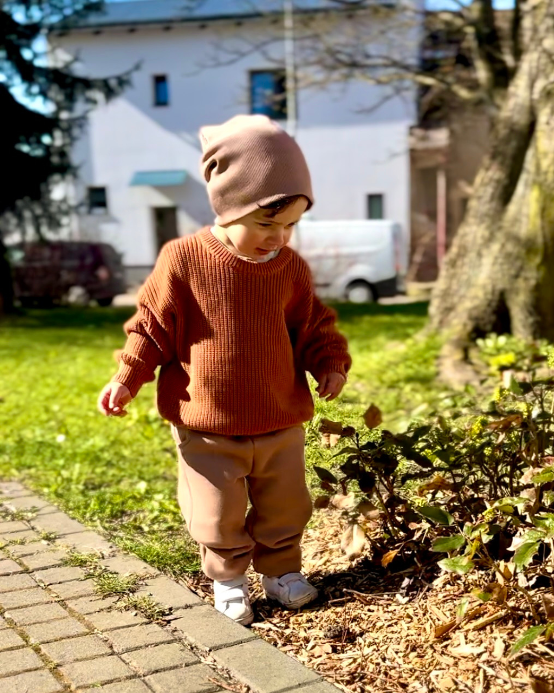 Svetr "Must Have Hipster" Skořice