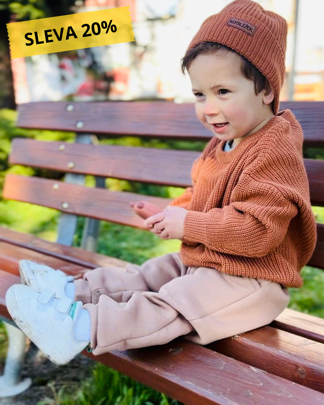 Svetr "Must Have Hipster" Skořice