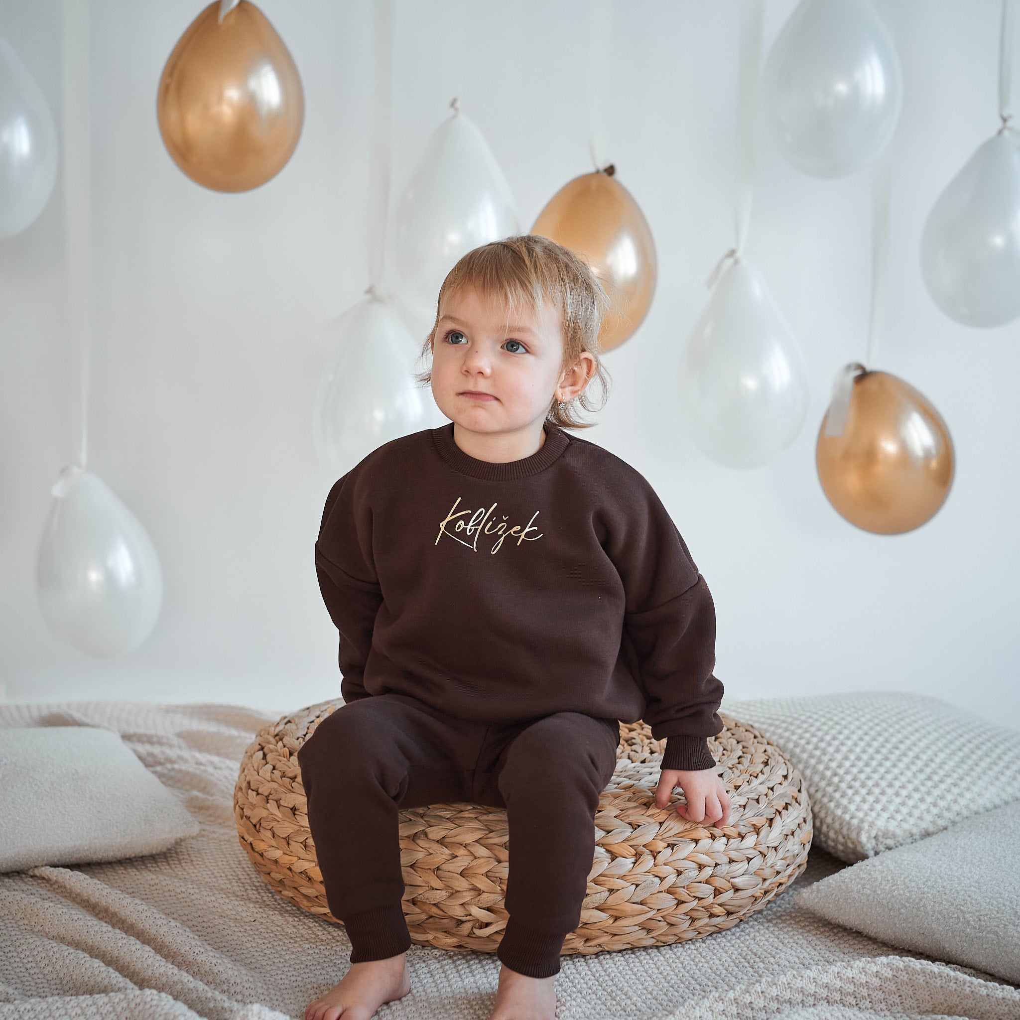 Mikina Fluffy Nutella