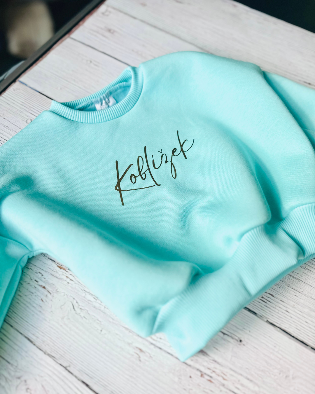 Mikina Fluffy Azurit