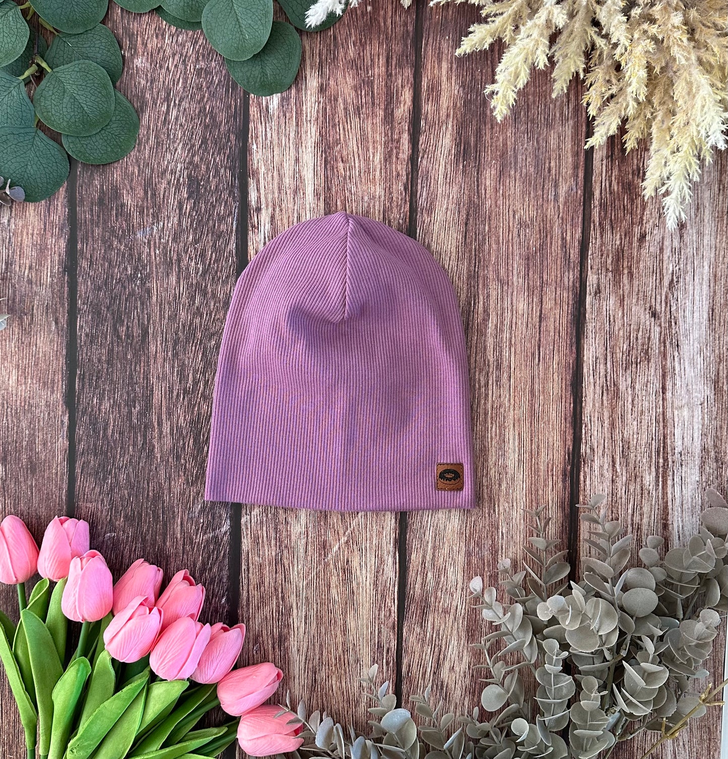 Čepice "Beanie" Levandule Koblížek vel. 74