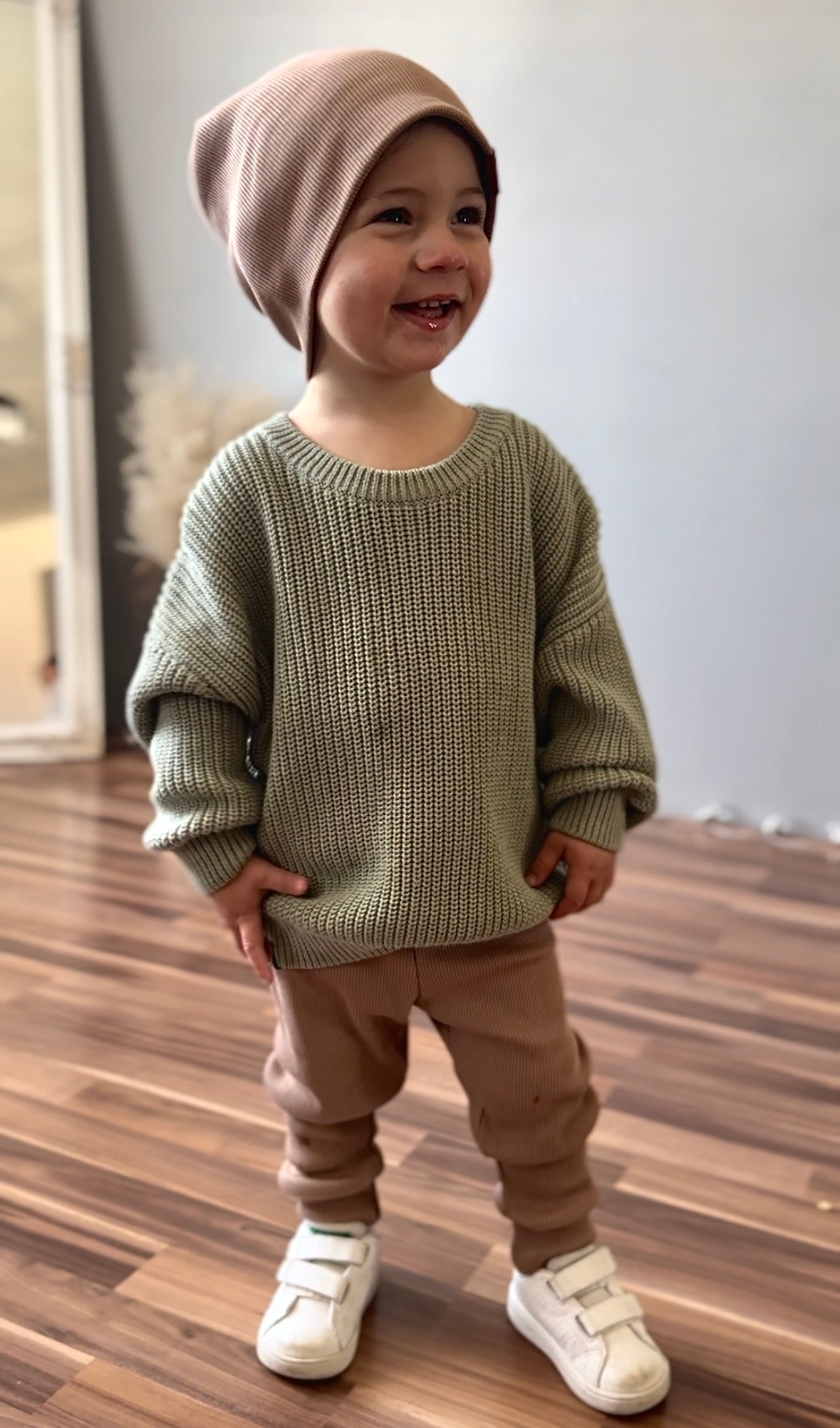 Svetr "Must Have Hipster" Pistachio