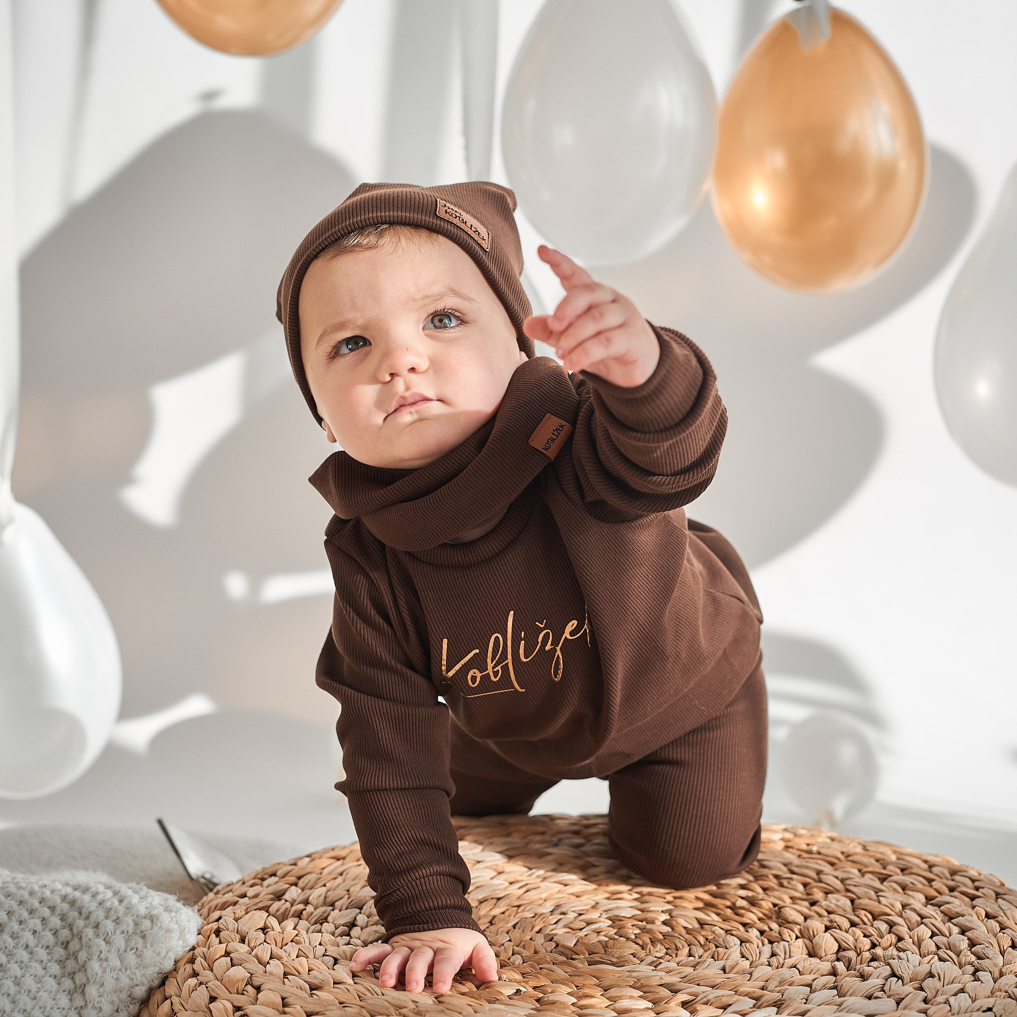 Mikina Fluffy Nutella