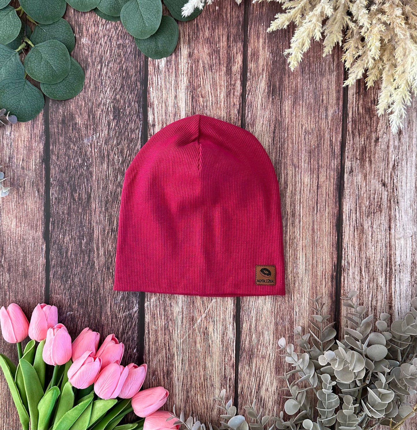 Čepice "Beanie" Malina Koblížek
