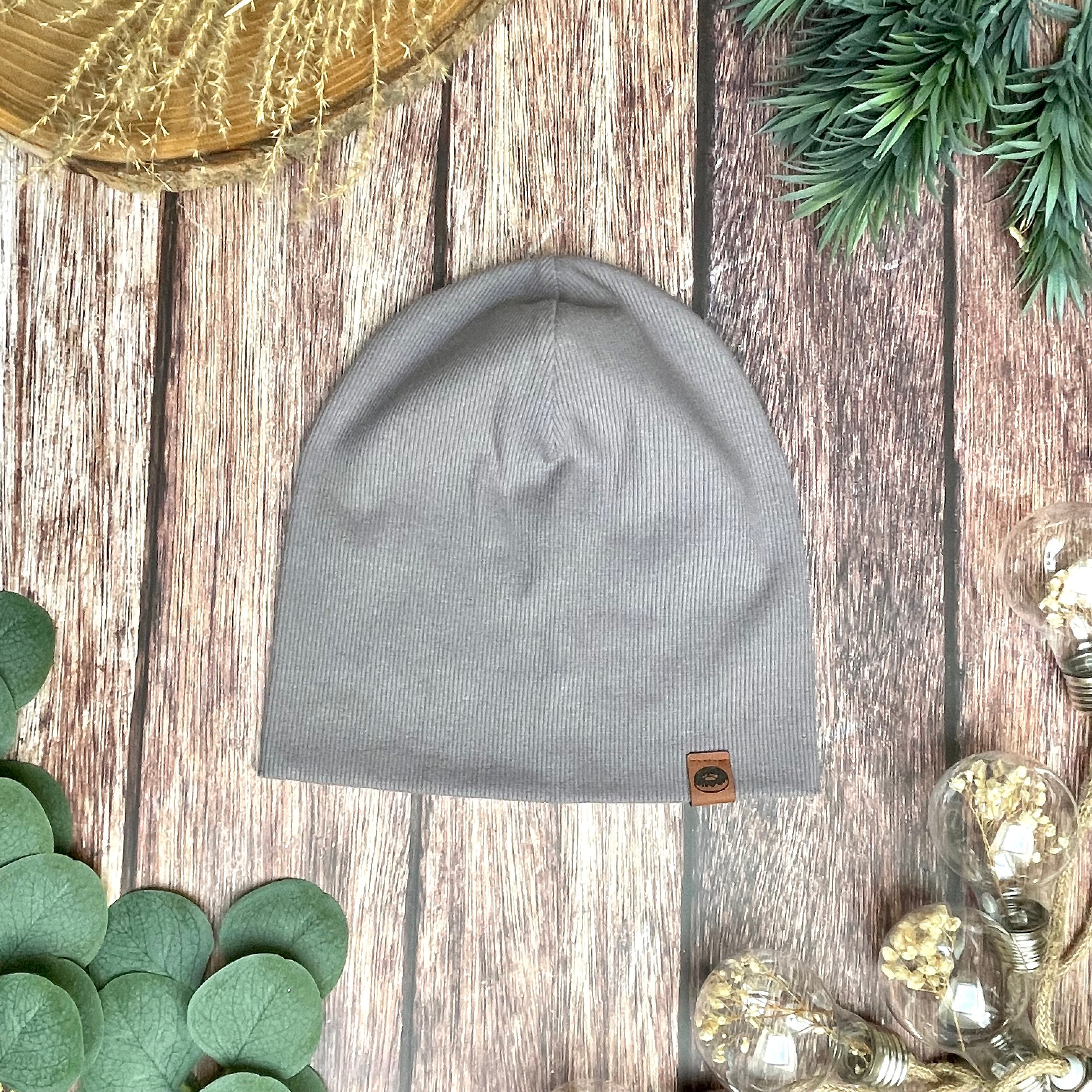 Čepice "Beanie" Šedá
