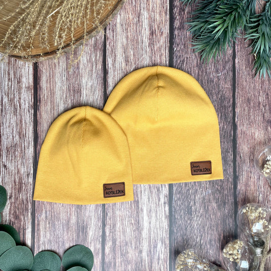 Čepice "Beanie" Horčice Jsem koblížek