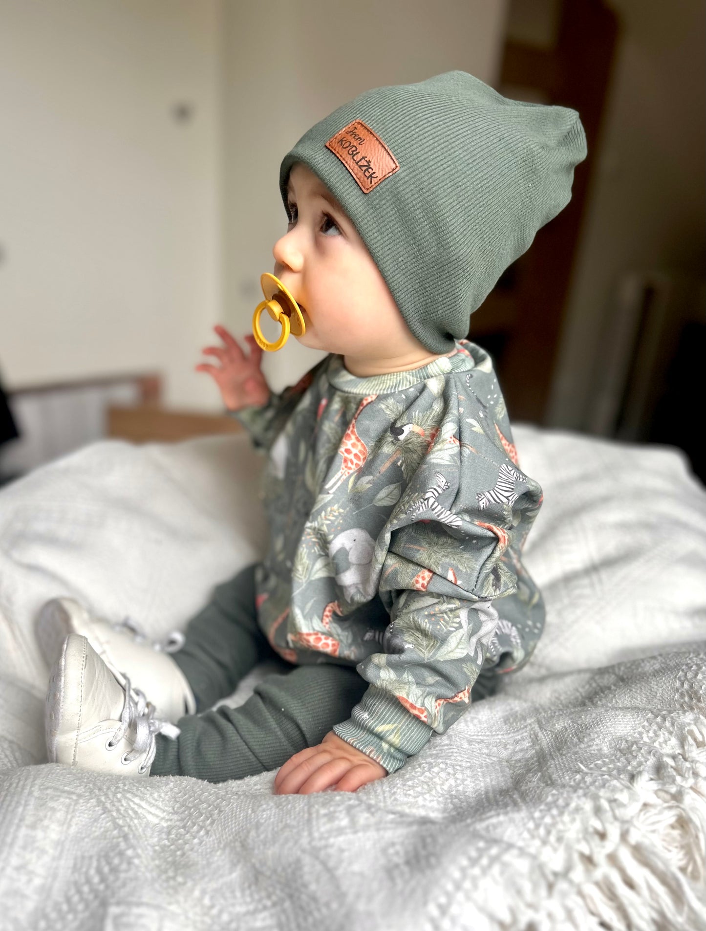 Čepička "Beanie" Afrika Khaki