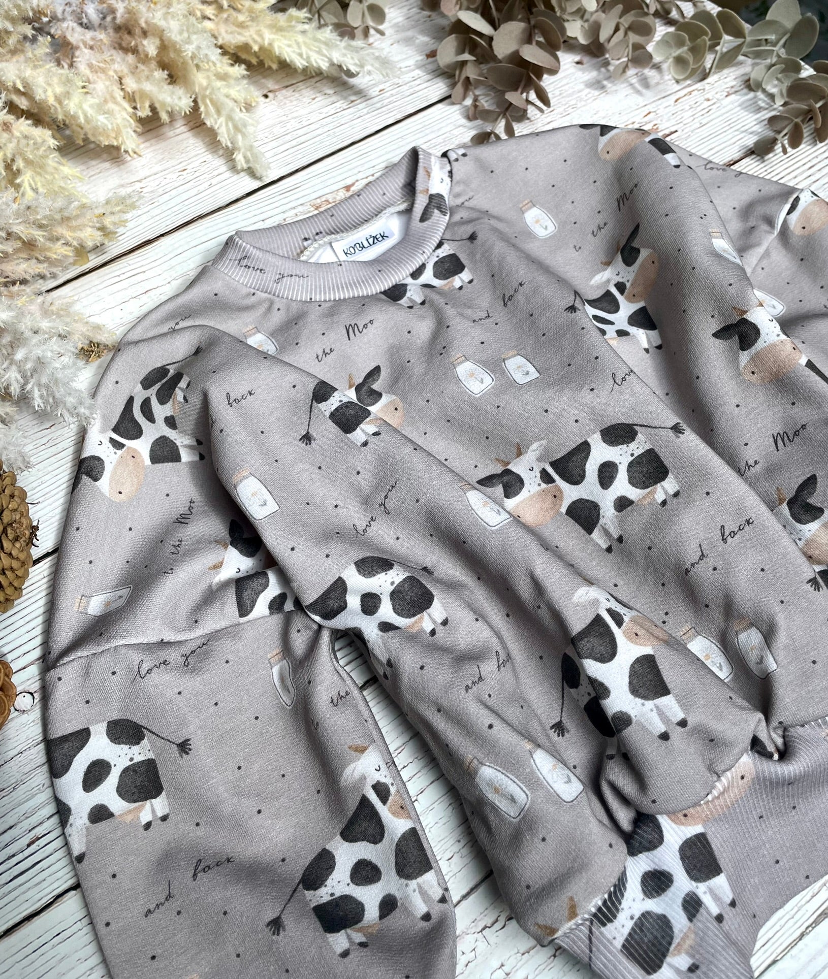 Lehká oversized mikina BŮŮů