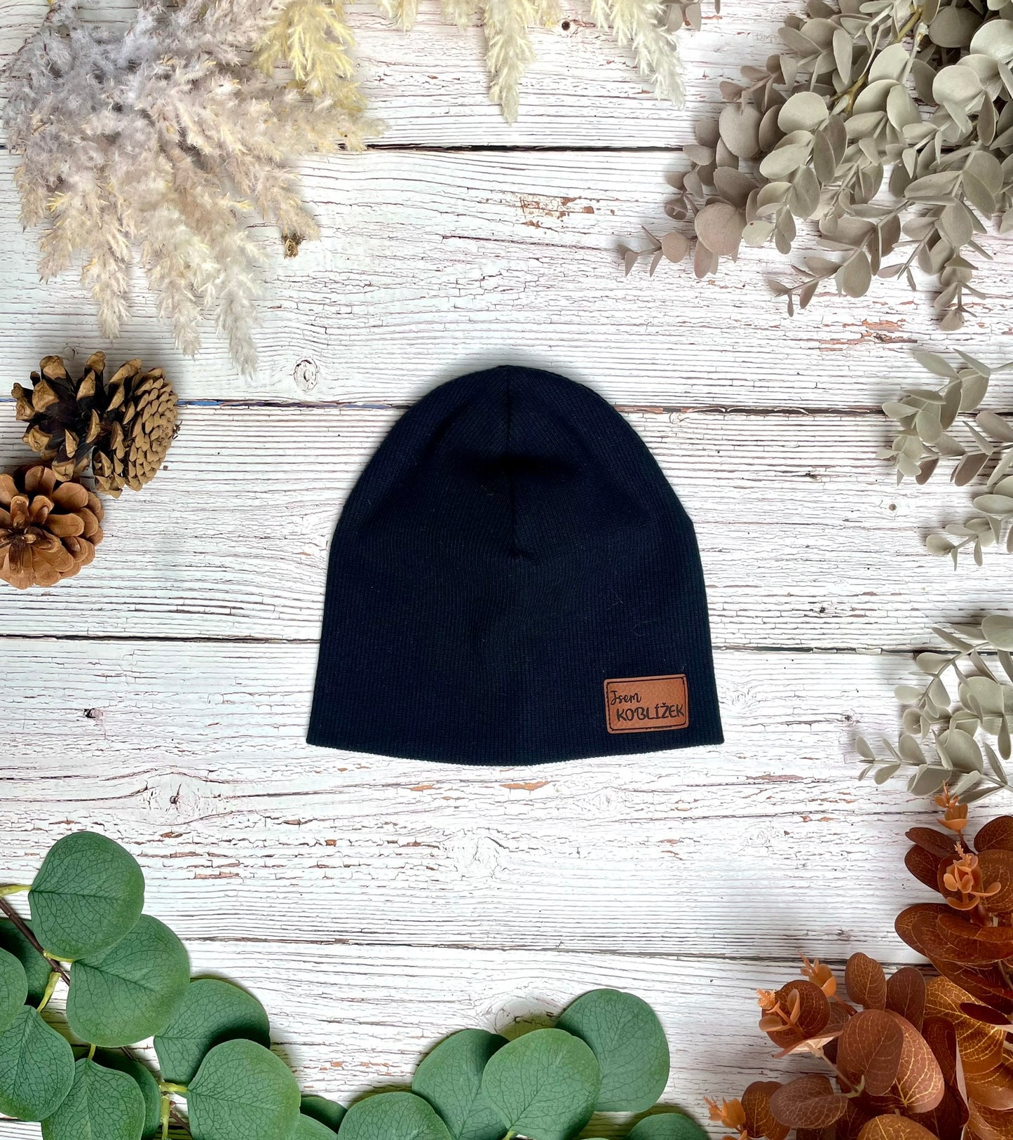 Čepička "Beanie" Dino černá
