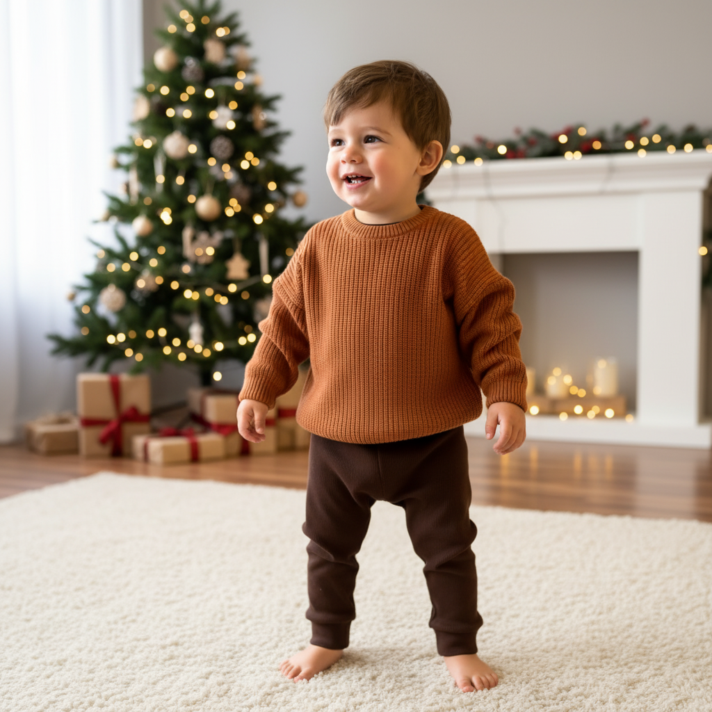 Svetr "Must Have Hipster" Skořice